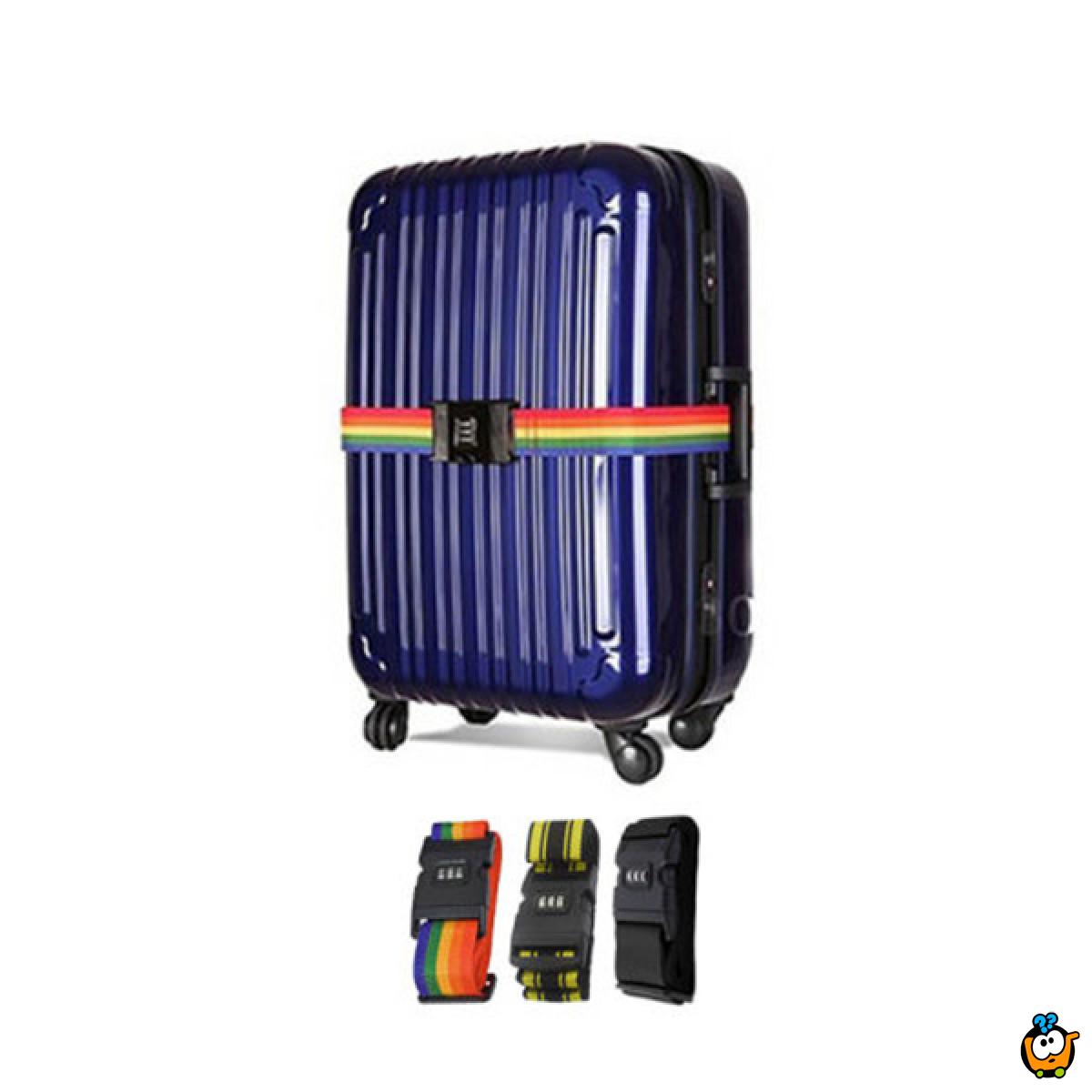 Rainbow luggage Straps - Sigurnosna traka za kofer