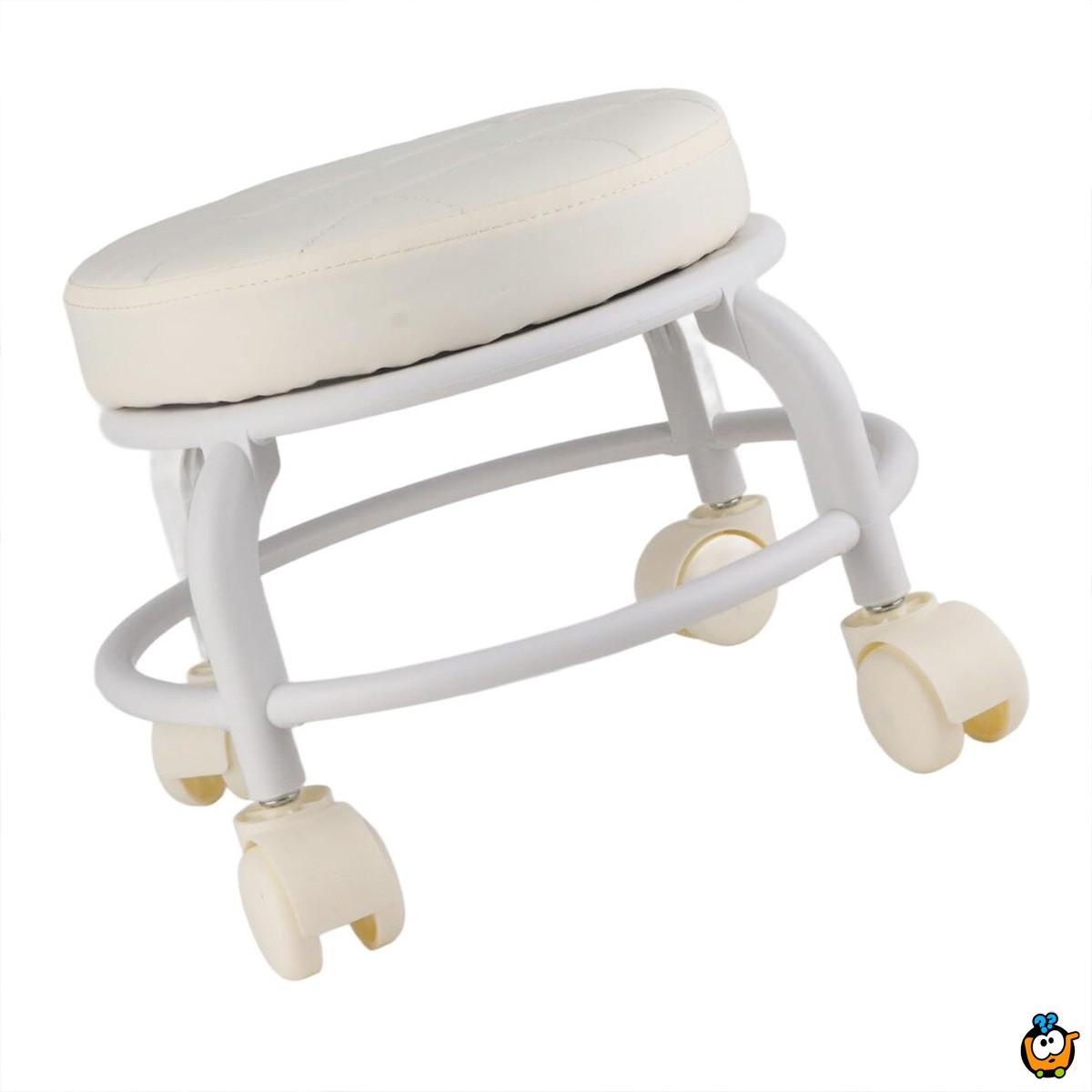 Elegantna mini stolica sa točkićima