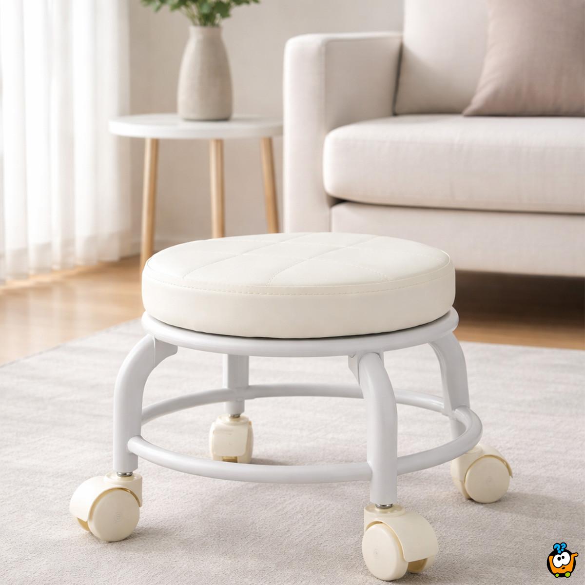 Elegantna mini stolica sa točkićima