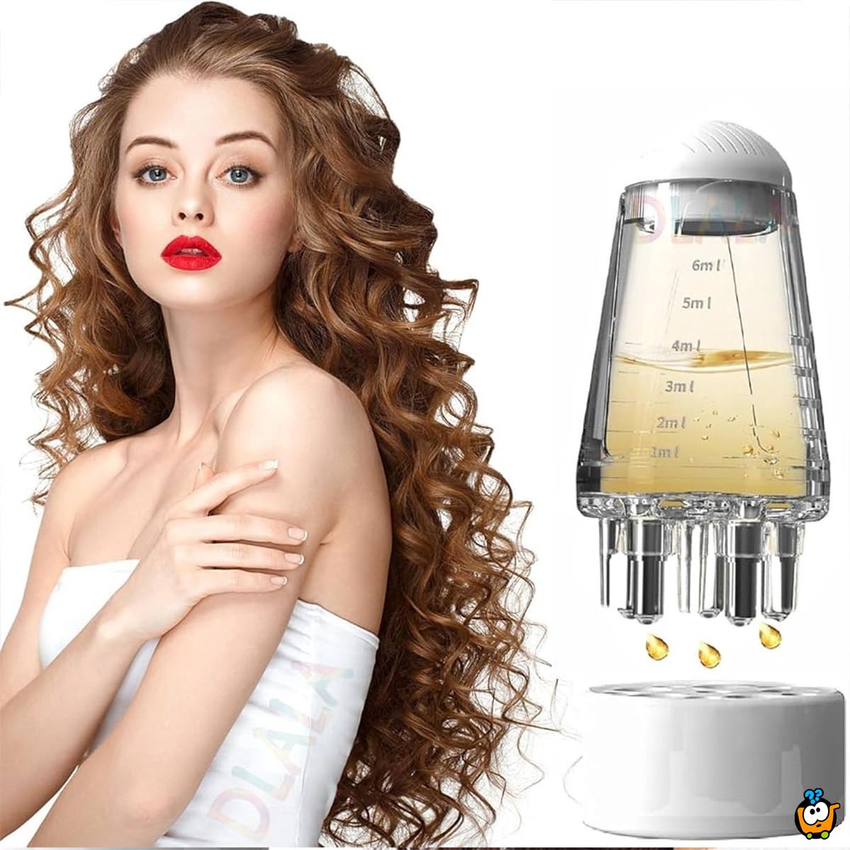 Masažni aplikator losiona i seruma protiv opadanja kose