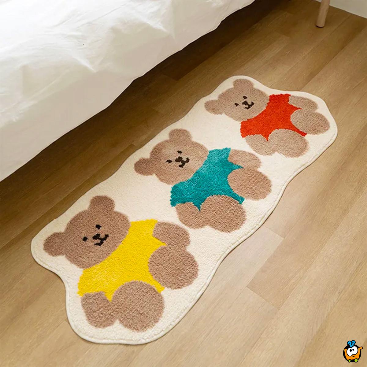 Teddy rug - Slatki tepih sa medvedićima 