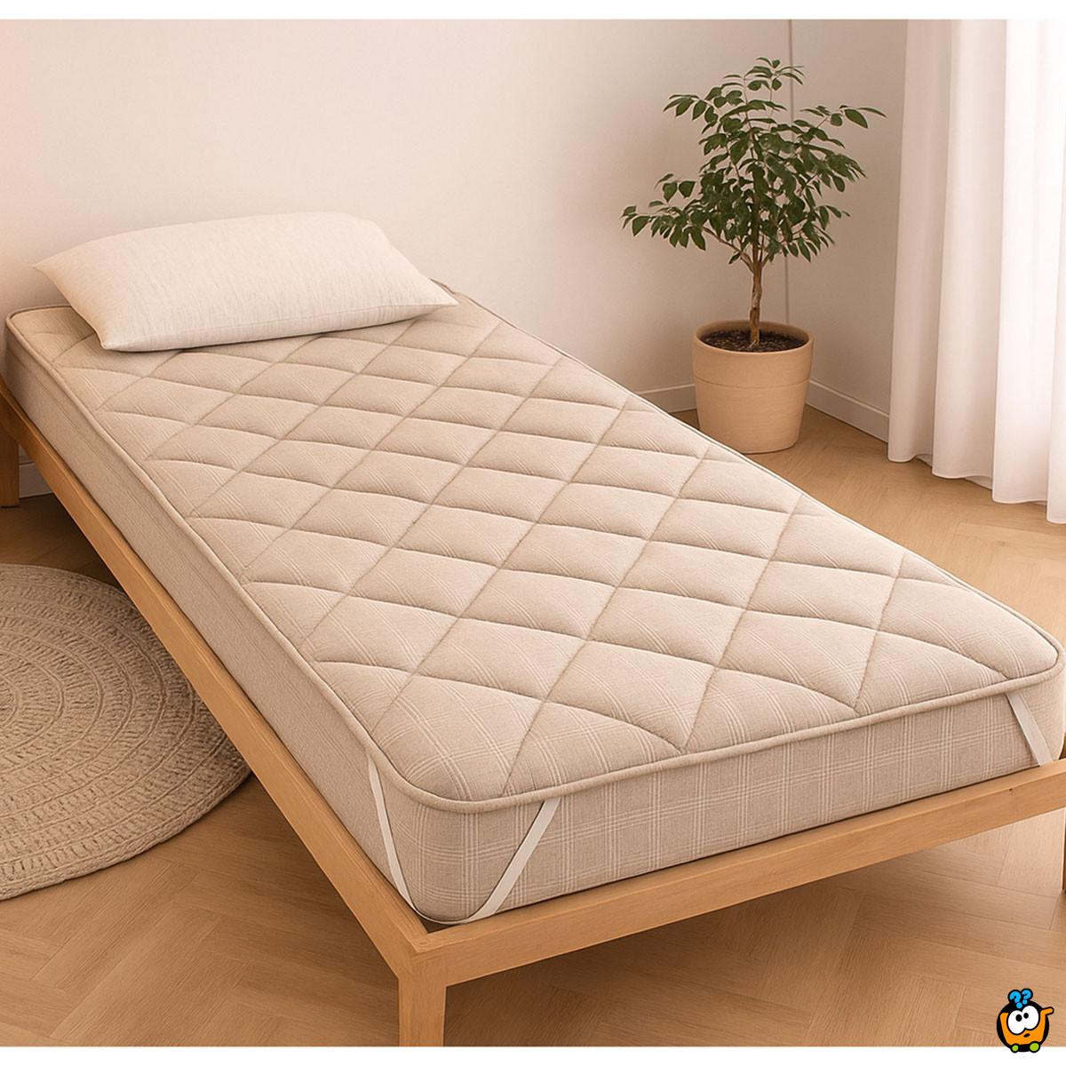 Mekani naddušek za udoban san - 90 × 200 cm