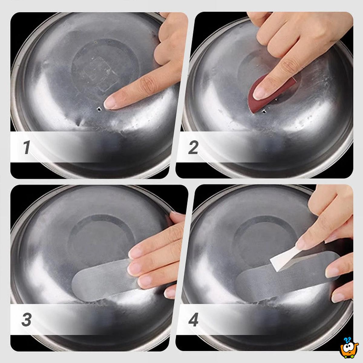 Aluminijumski flasteri za reparaciju šerpi