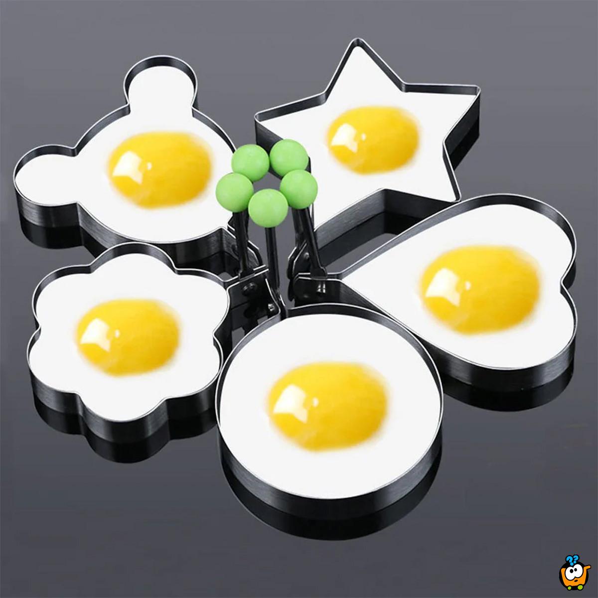 Kreativne metalne modle za jaja u zanimljivim oblicima