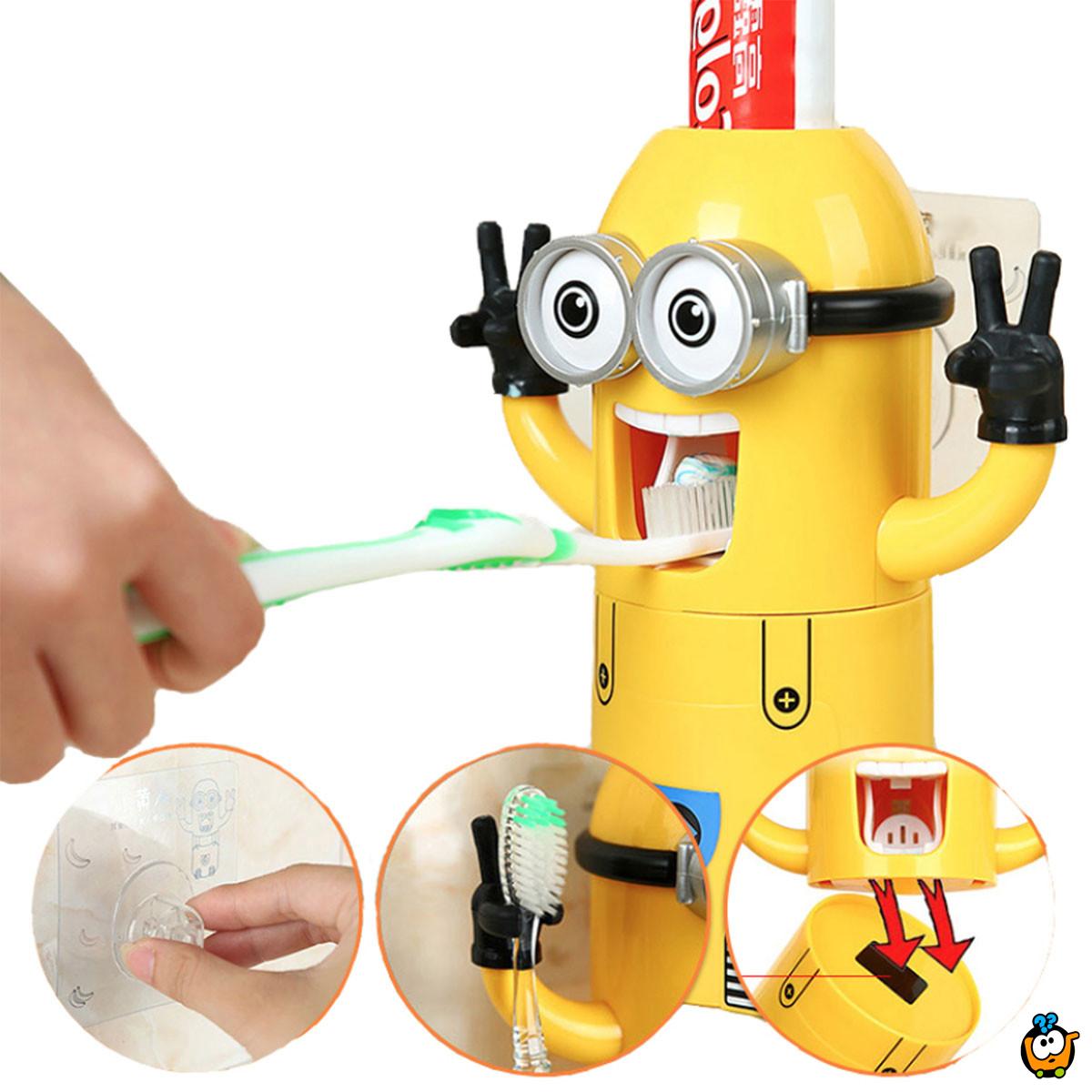 Minion kreativni držač četkica i paste za zube 