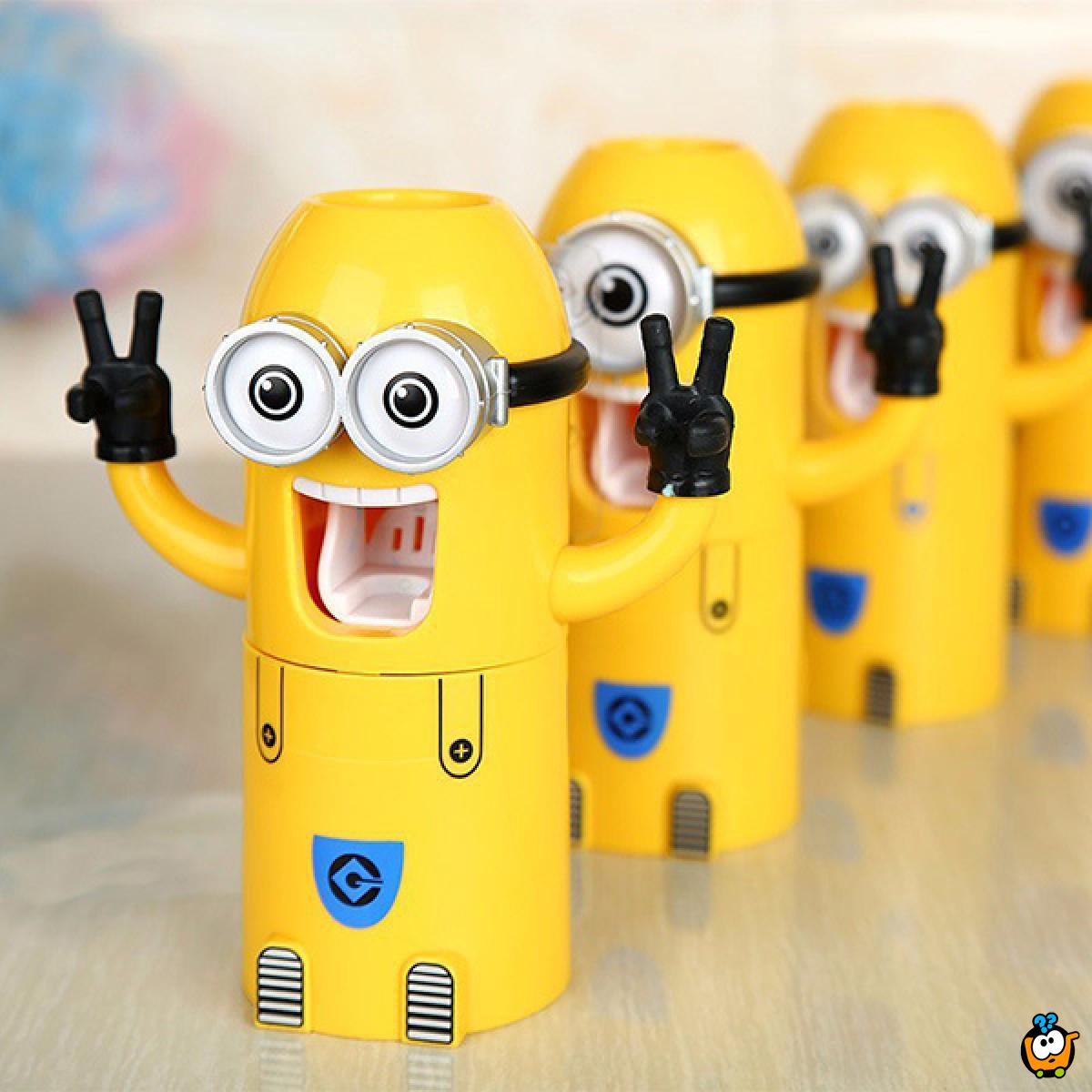 Minion kreativni držač četkica i paste za zube 