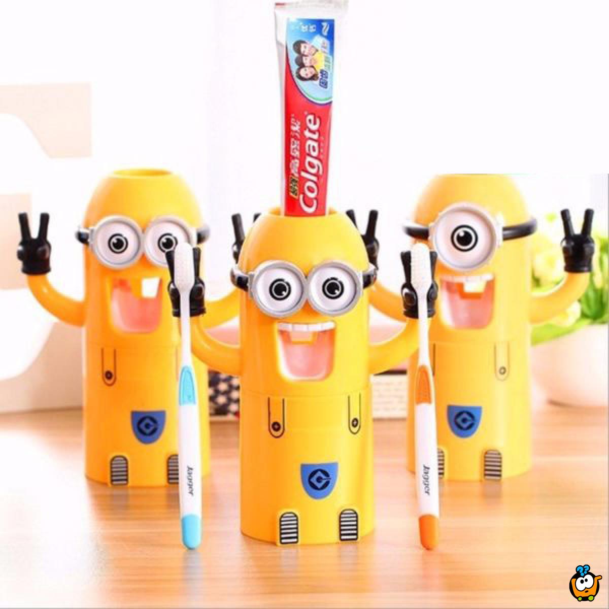 Minion kreativni držač četkica i paste za zube 