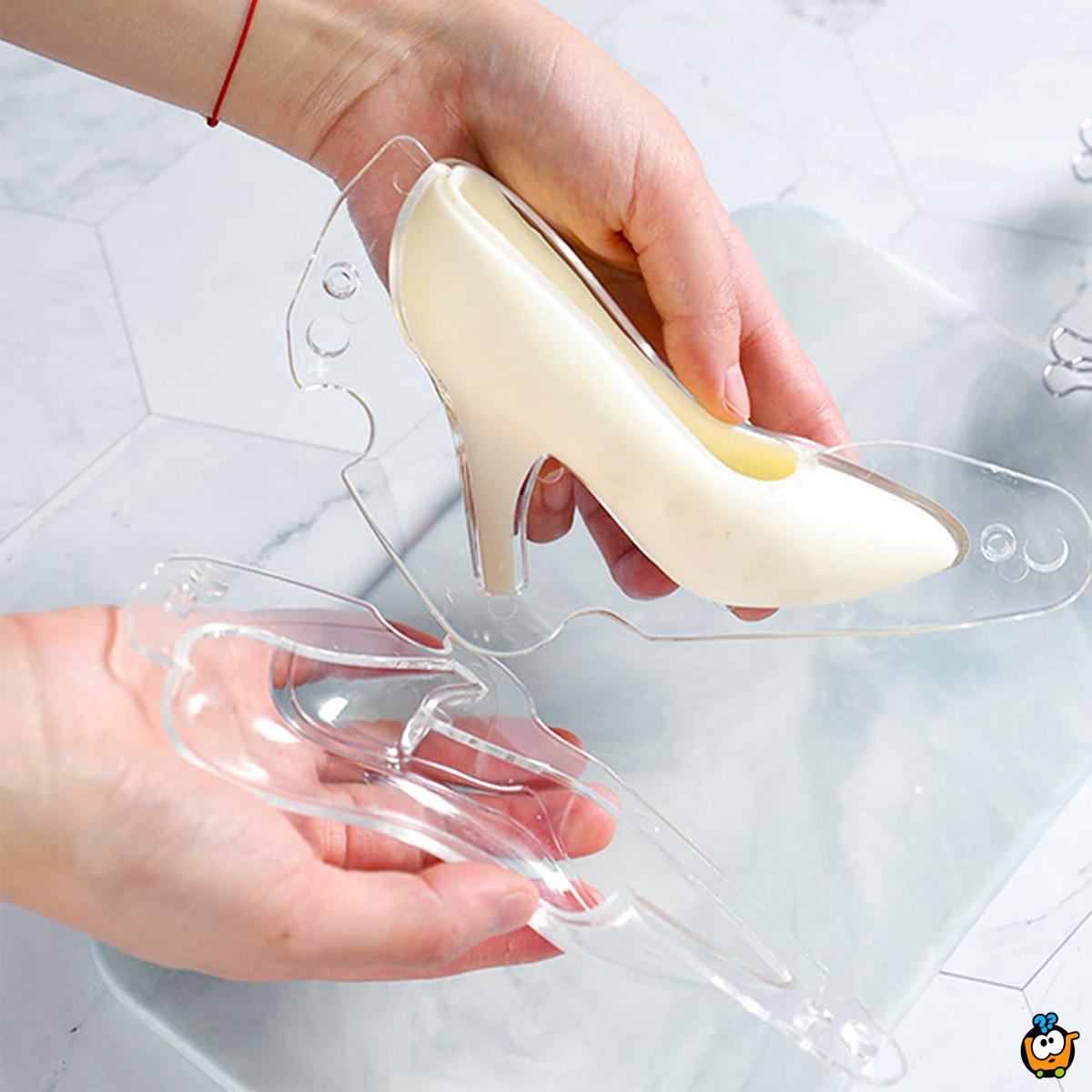 3D Candy Shoe - Modla za pravljenje čokoladnih cipelica