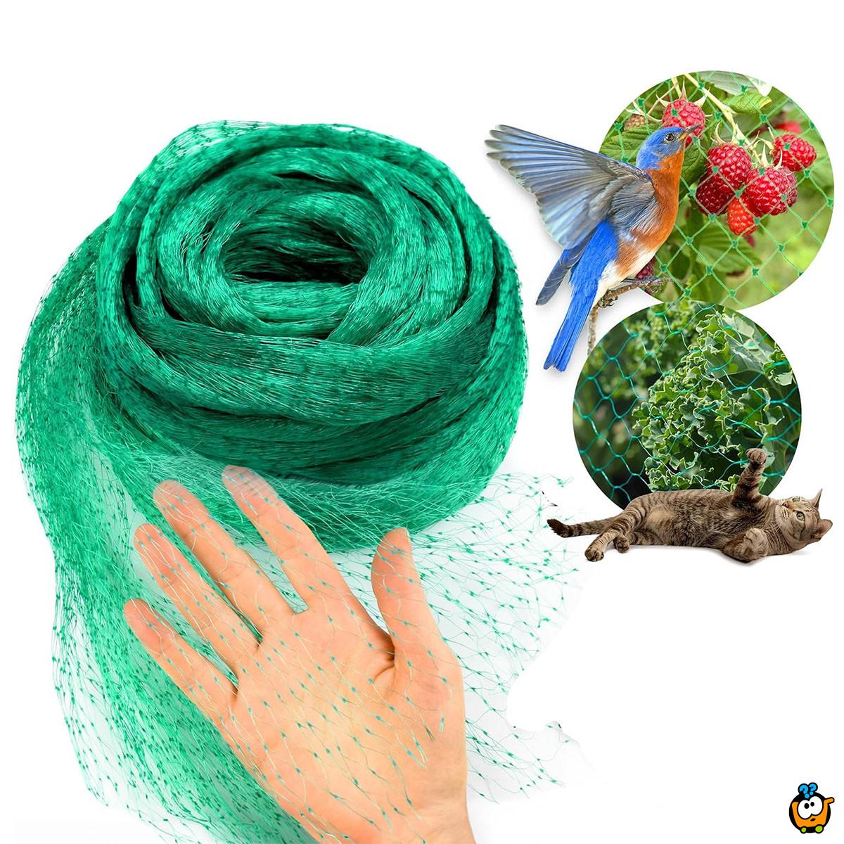 Baštenska zaštitna mreža za biljke i voće -  4x10m