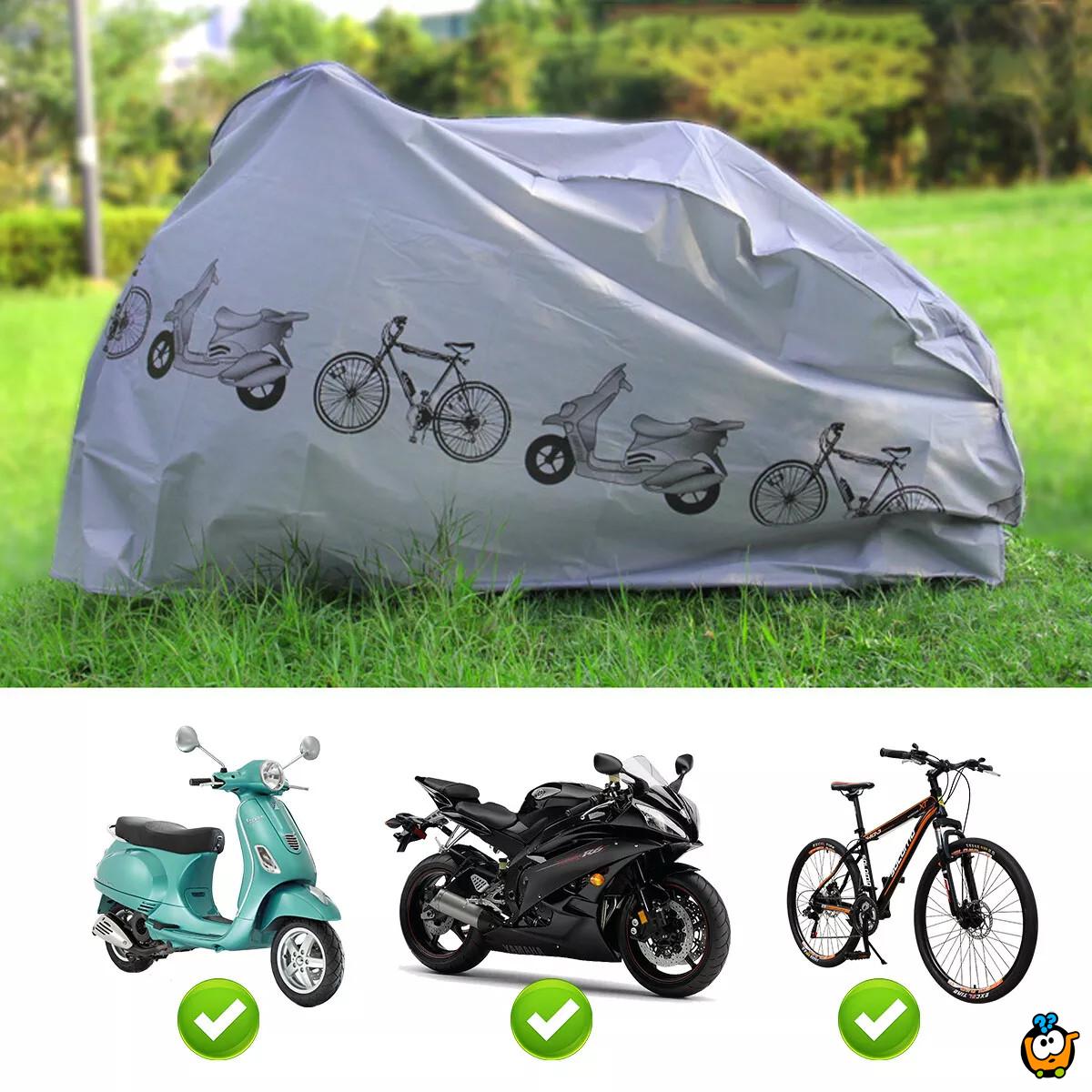 Vodootporni prekrivač - Cerada za motore i bicikle
