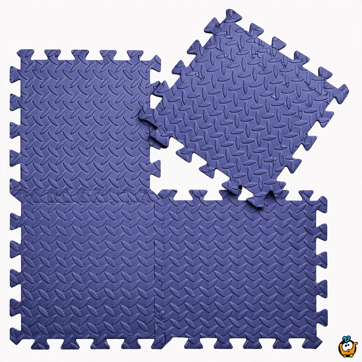 EVA kocke teget-ljubičaste boje - mekana podna podloga