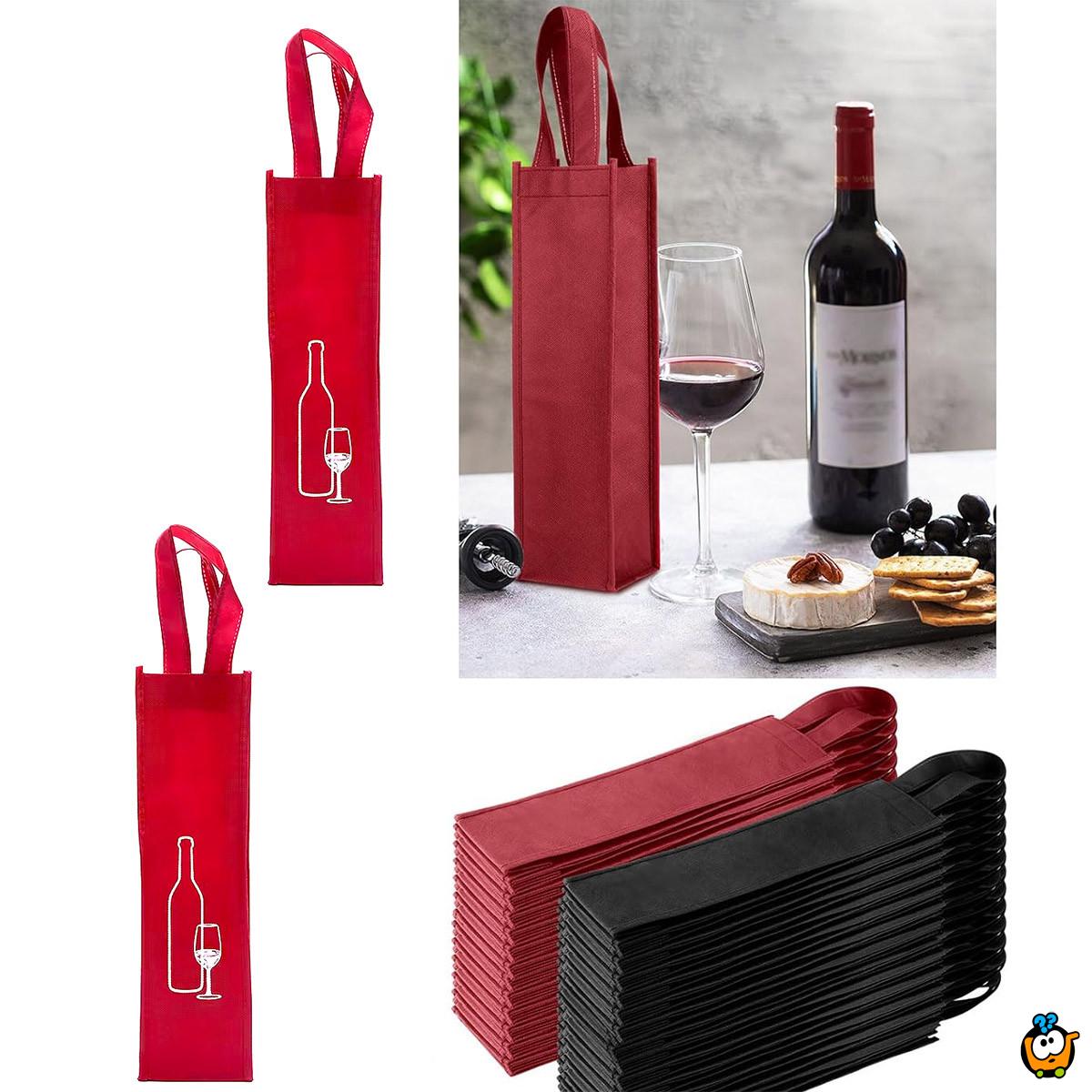 Wine Bag - Platnena kesa za elegantno pakovanje pića