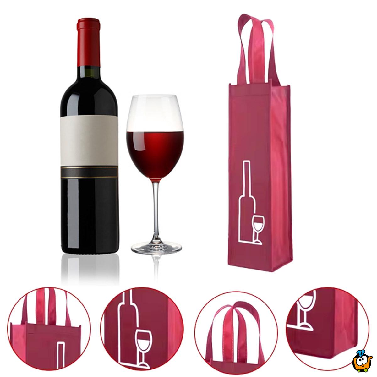 Wine Bag - Platnena kesa za elegantno pakovanje pića