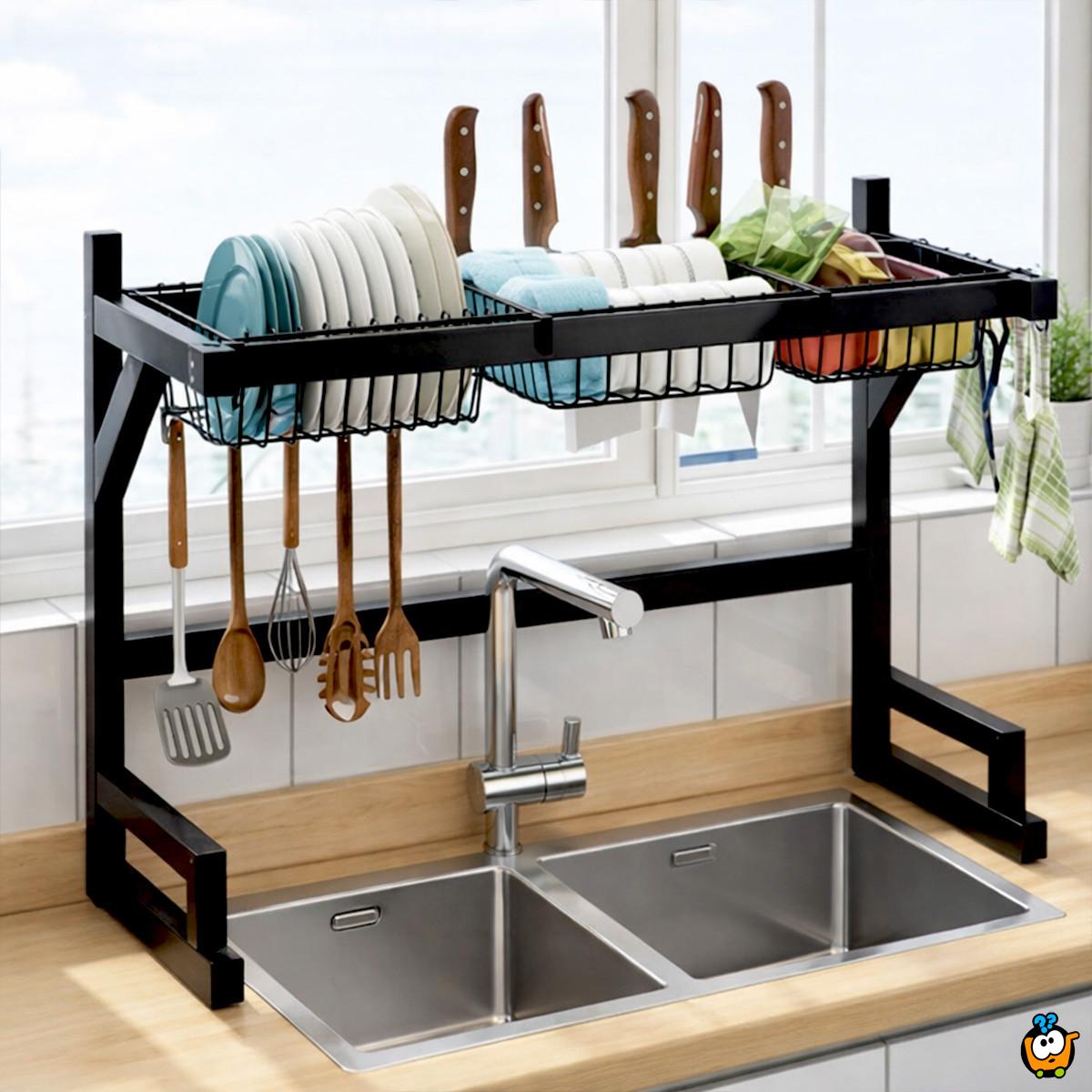 Mutifunkcionalna polica - Oceđivač za sudove i namirnice