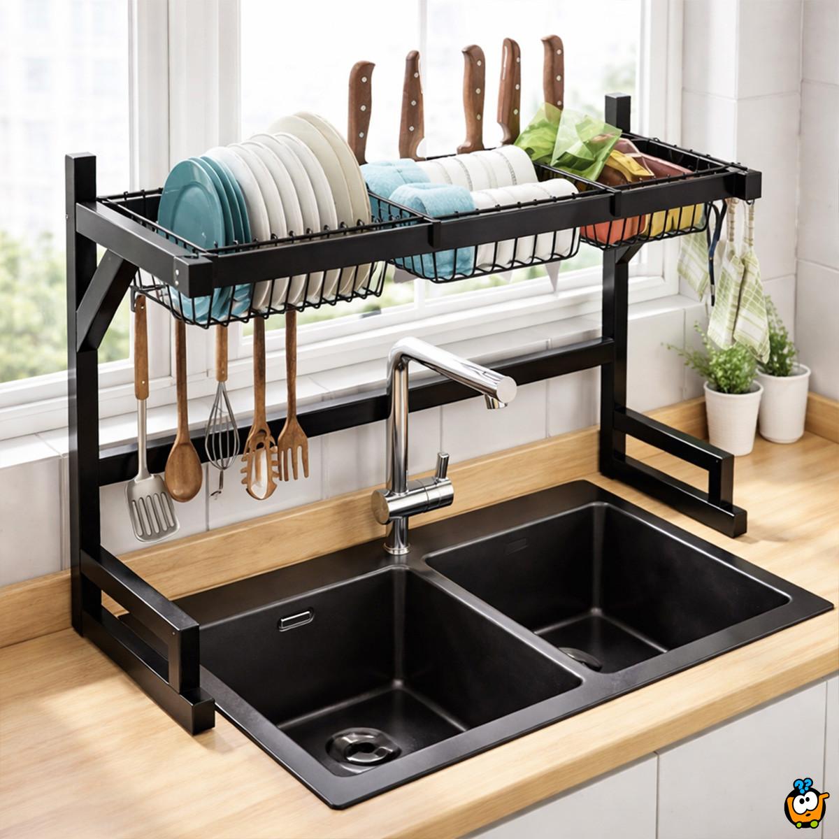 Mutifunkcionalna polica - Oceđivač za sudove i namirnice