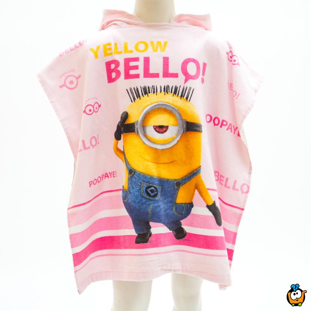 Ponco Za Decu Pamucni Peskir Sa Kapuljacom Minions Dc2085 Mn Kuda U Kupovinu