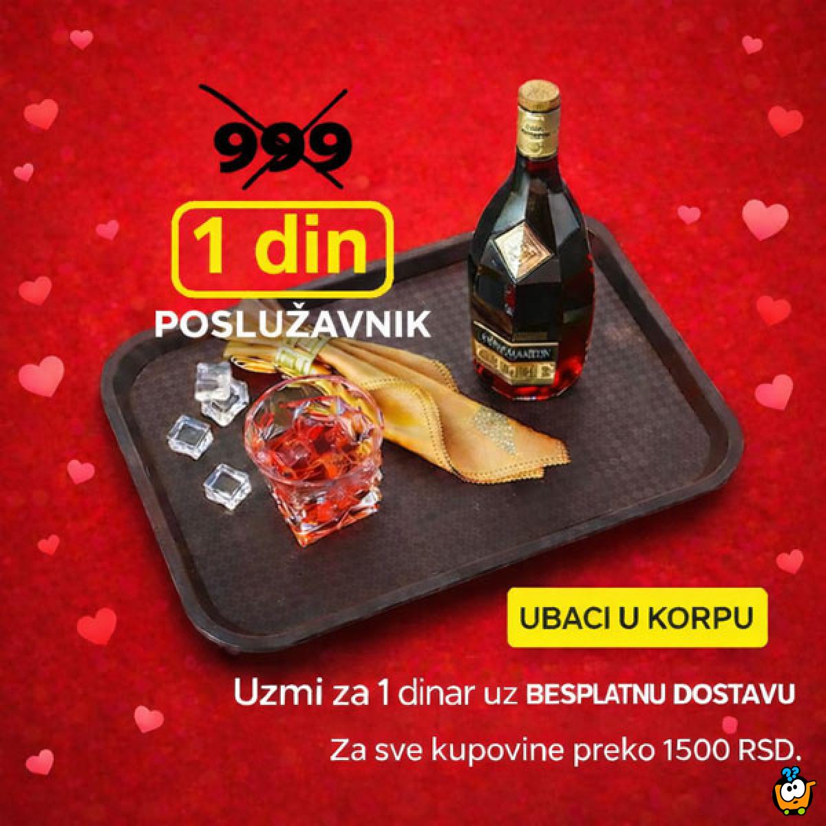 Premium poslužavnik za serviranje pića i obroka