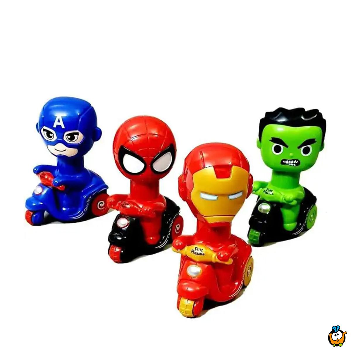 Press and Go - Superheroj skuter Igračka