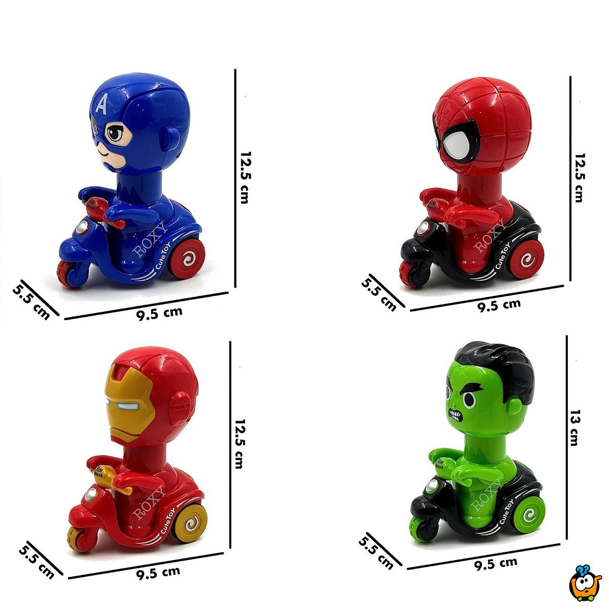 Press and Go - Superheroj skuter Igračka