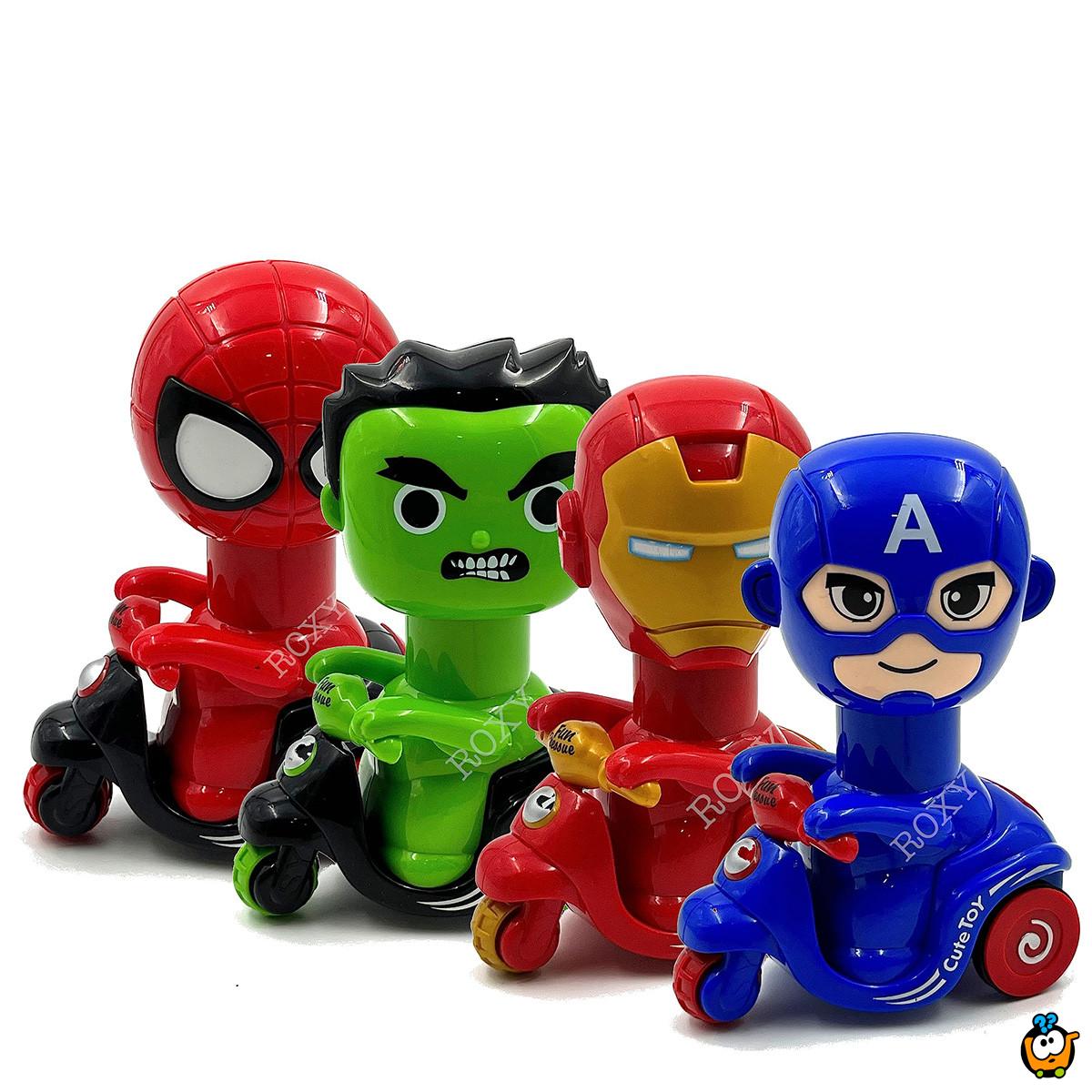 Press and Go - Superheroj skuter Igračka