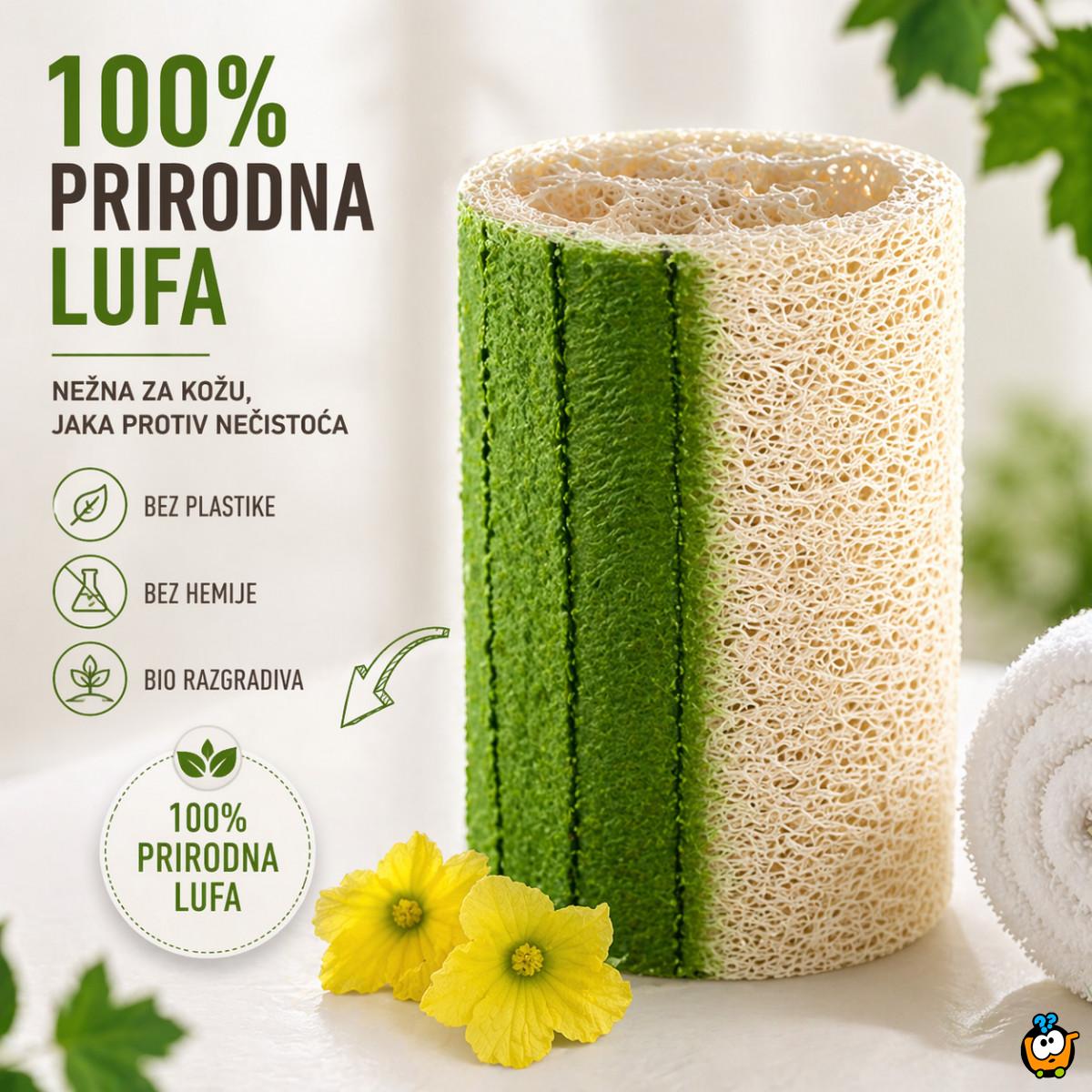 Prirodna lufa četka - Prirodan piling bez hemije – koža kao posle spa tretmana