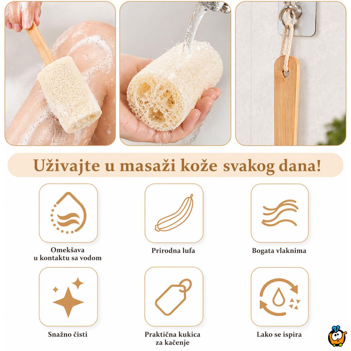 Prirodna lufa četka - Prirodan piling bez hemije – koža kao posle spa tretmana