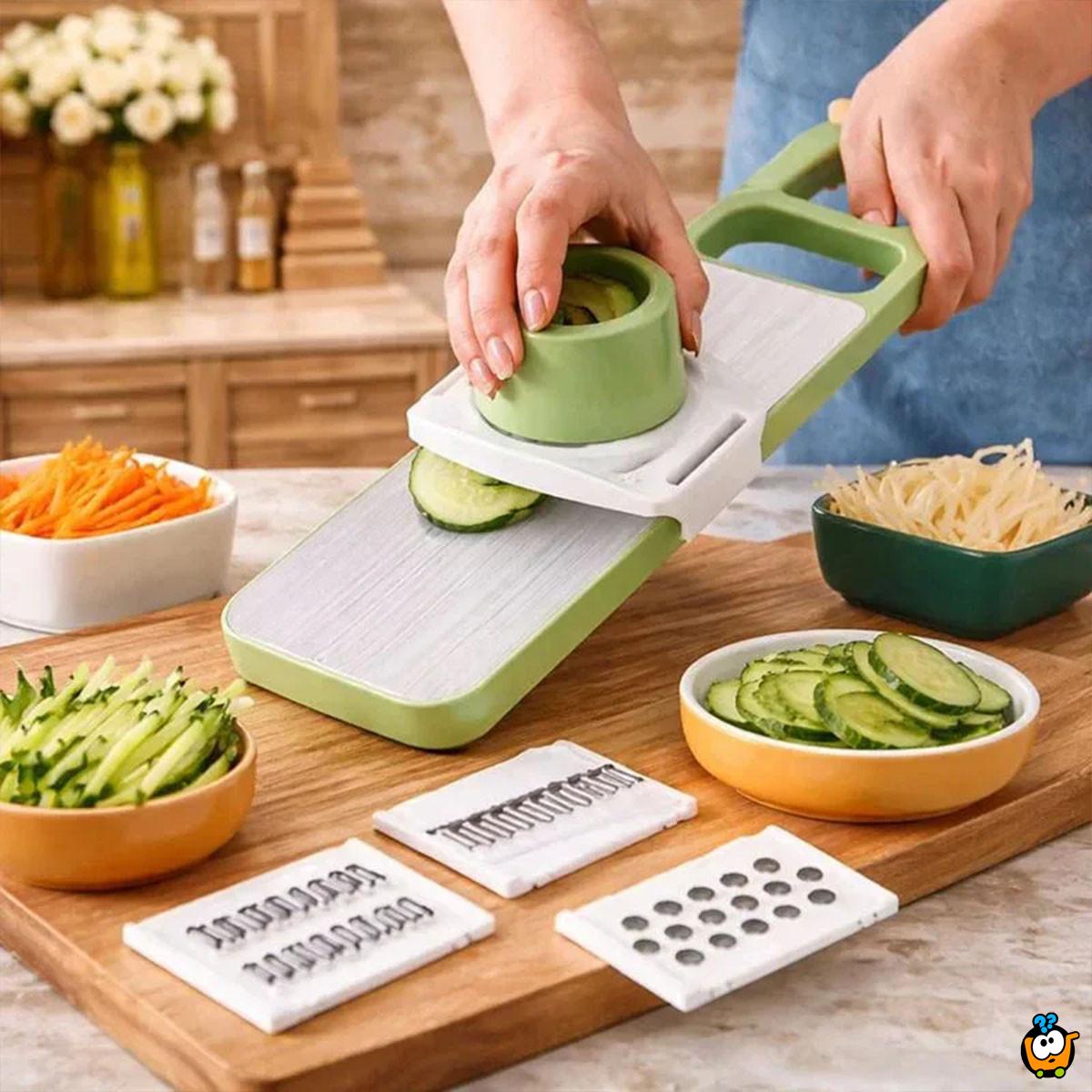 Iron Cut - 5u1 ručno rende za povrće