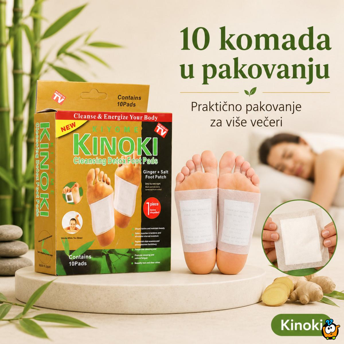Kinoki flasteri za stopala za opuštanje tokom noći – 10 komada