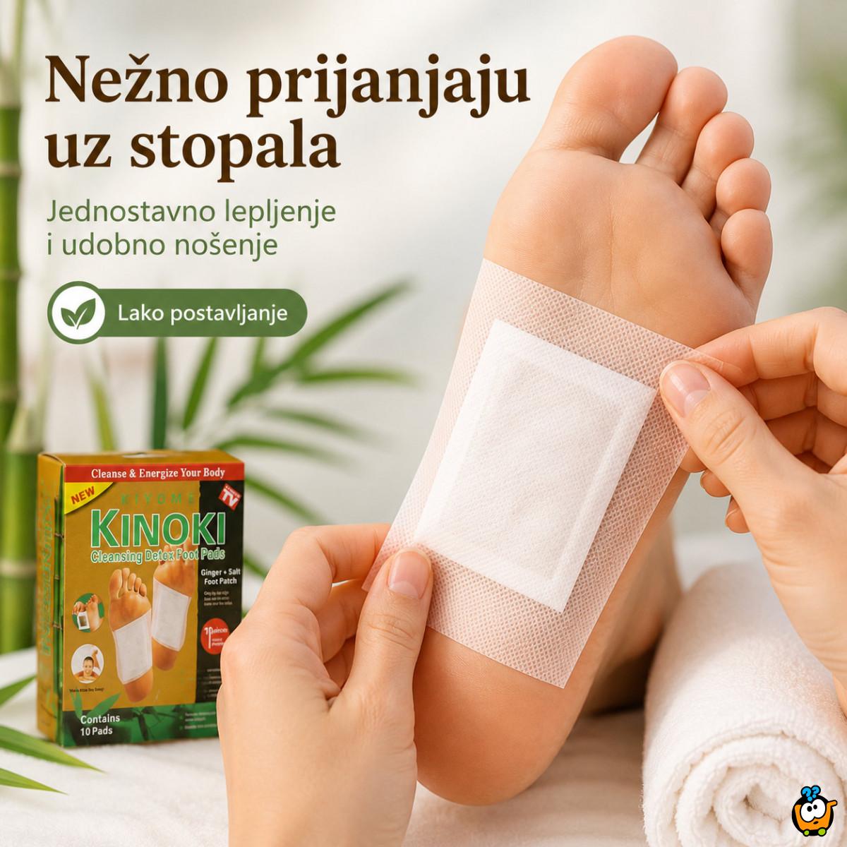 Kinoki flasteri za stopala za opuštanje tokom noći – 10 komada