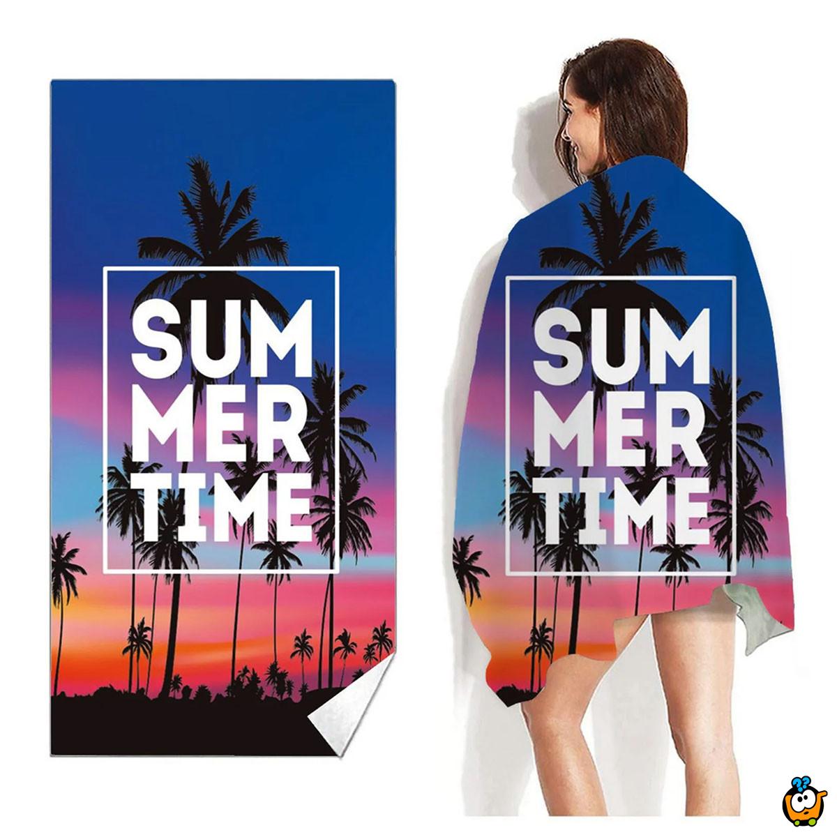 SUMMER TIME - Peškir za plažu 150 x 70cm