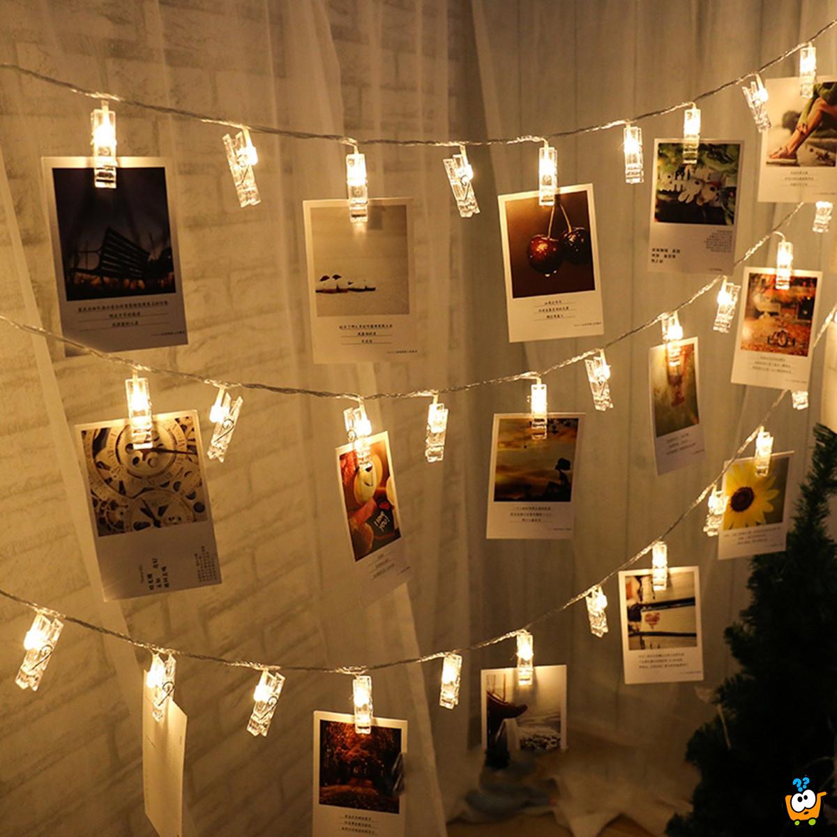 Light Clips - Svetleće štipaljke za magične trenutke