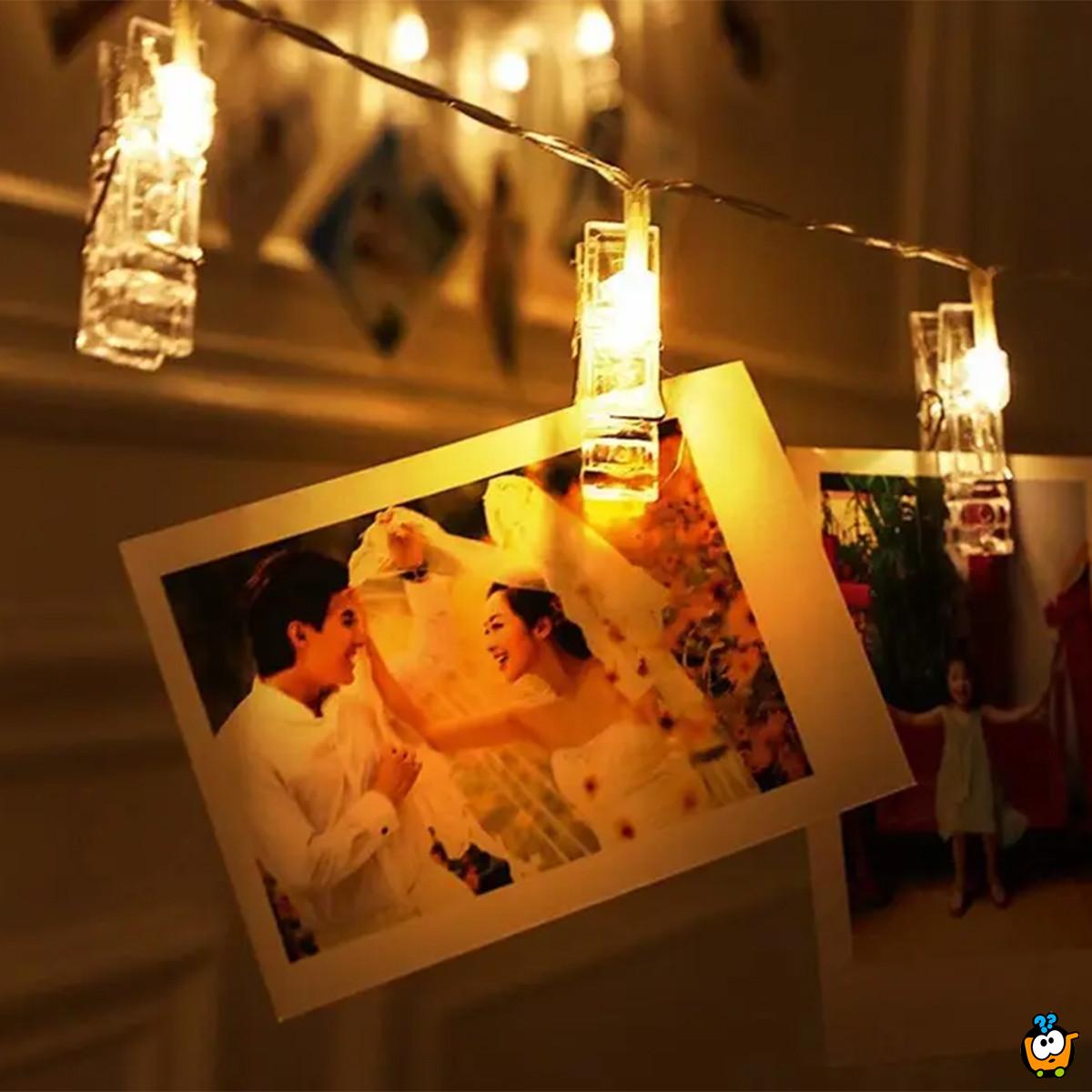 Light Clips - Svetleće štipaljke za magične trenutke