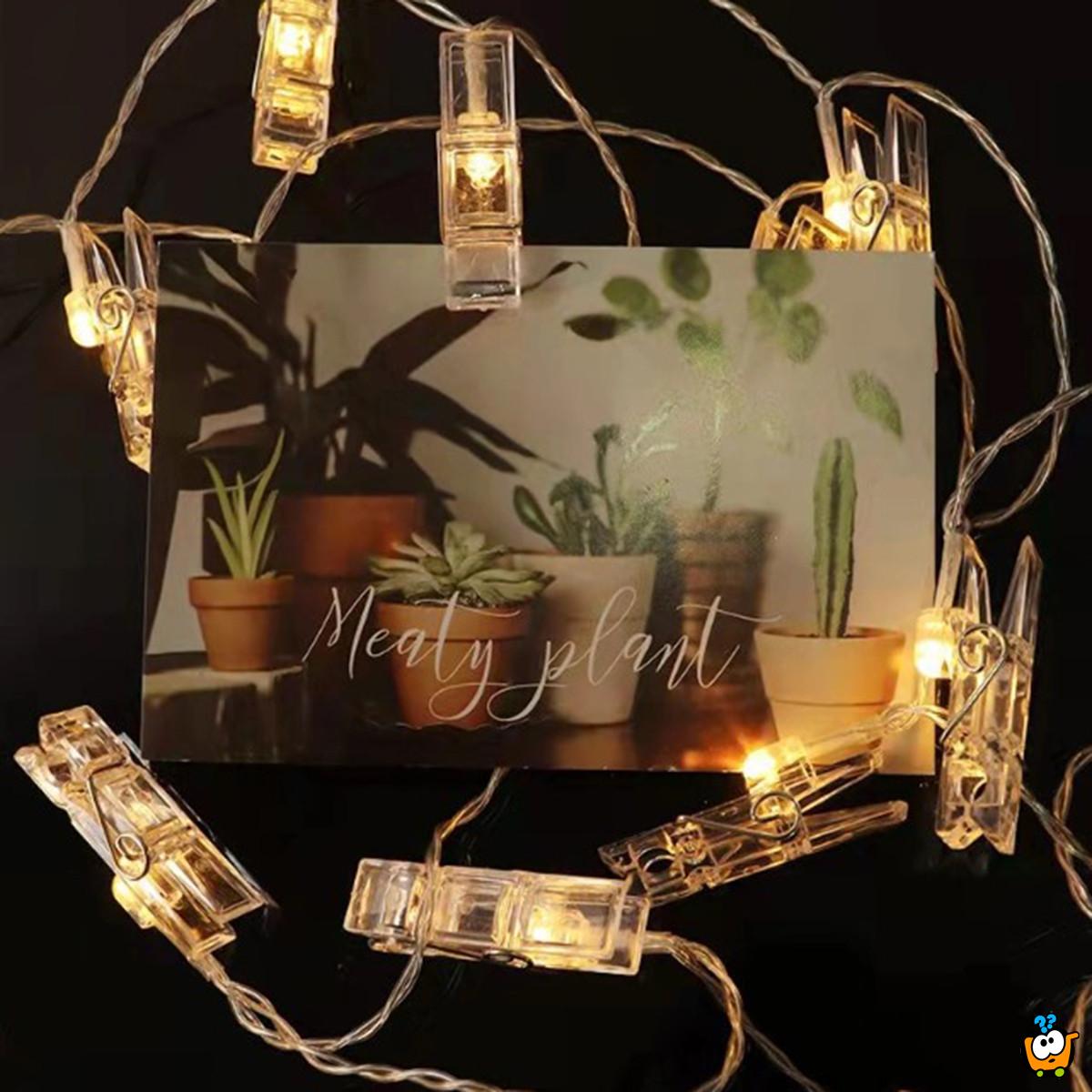 Light Clips - Svetleće štipaljke za magične trenutke