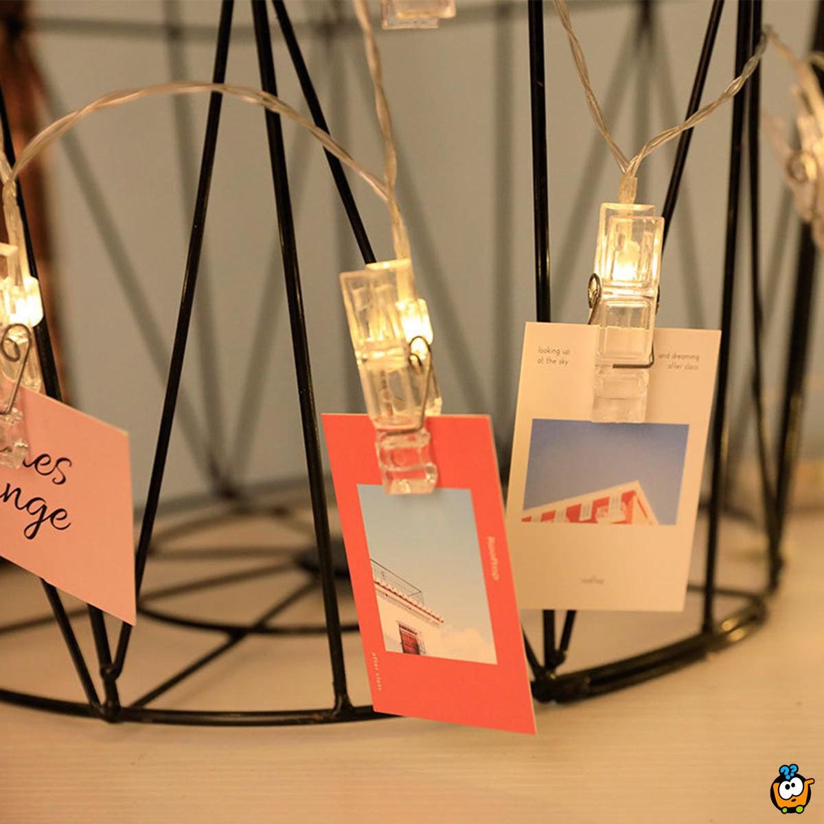 Light Clips - Svetleće štipaljke za magične trenutke