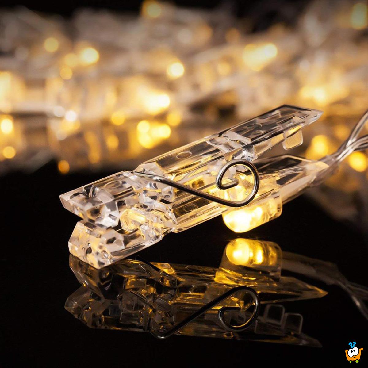 Light Clips - Svetleće štipaljke za magične trenutke