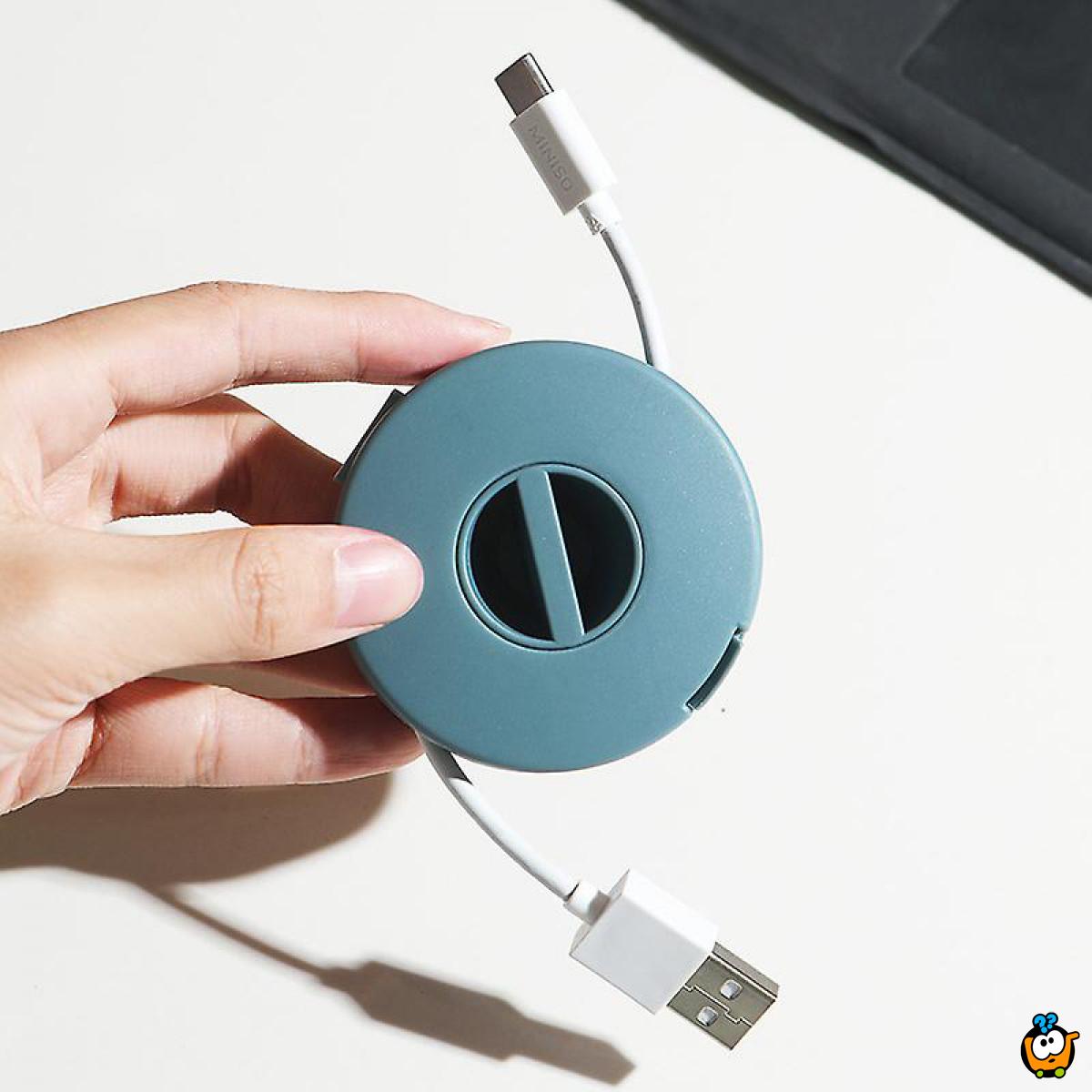 Mini Cable Box - Prenosiva kutija za kablove u okruglom pakovanju