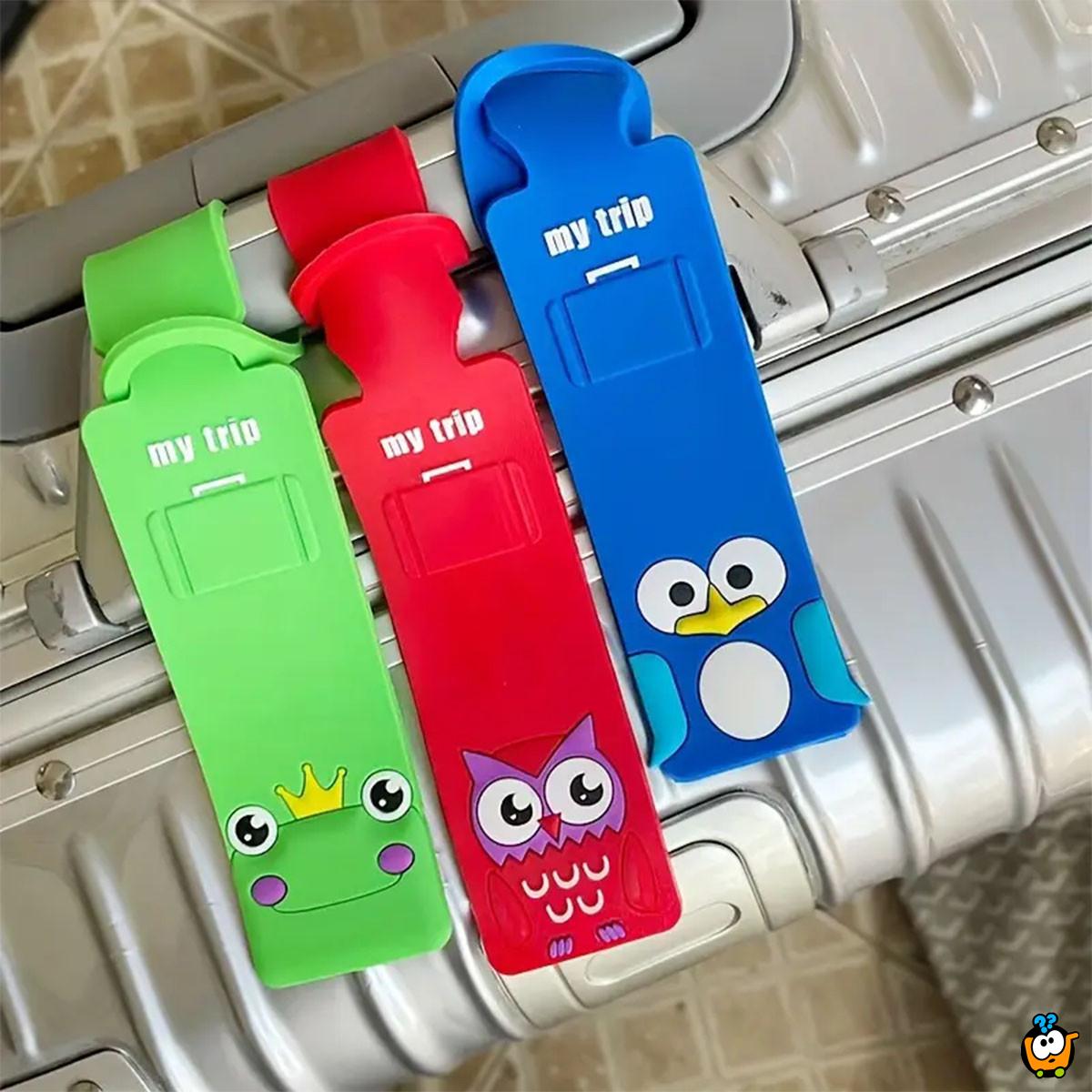Luggage tag - Kartice za obeležavanje prtljaga u veselim dezenima