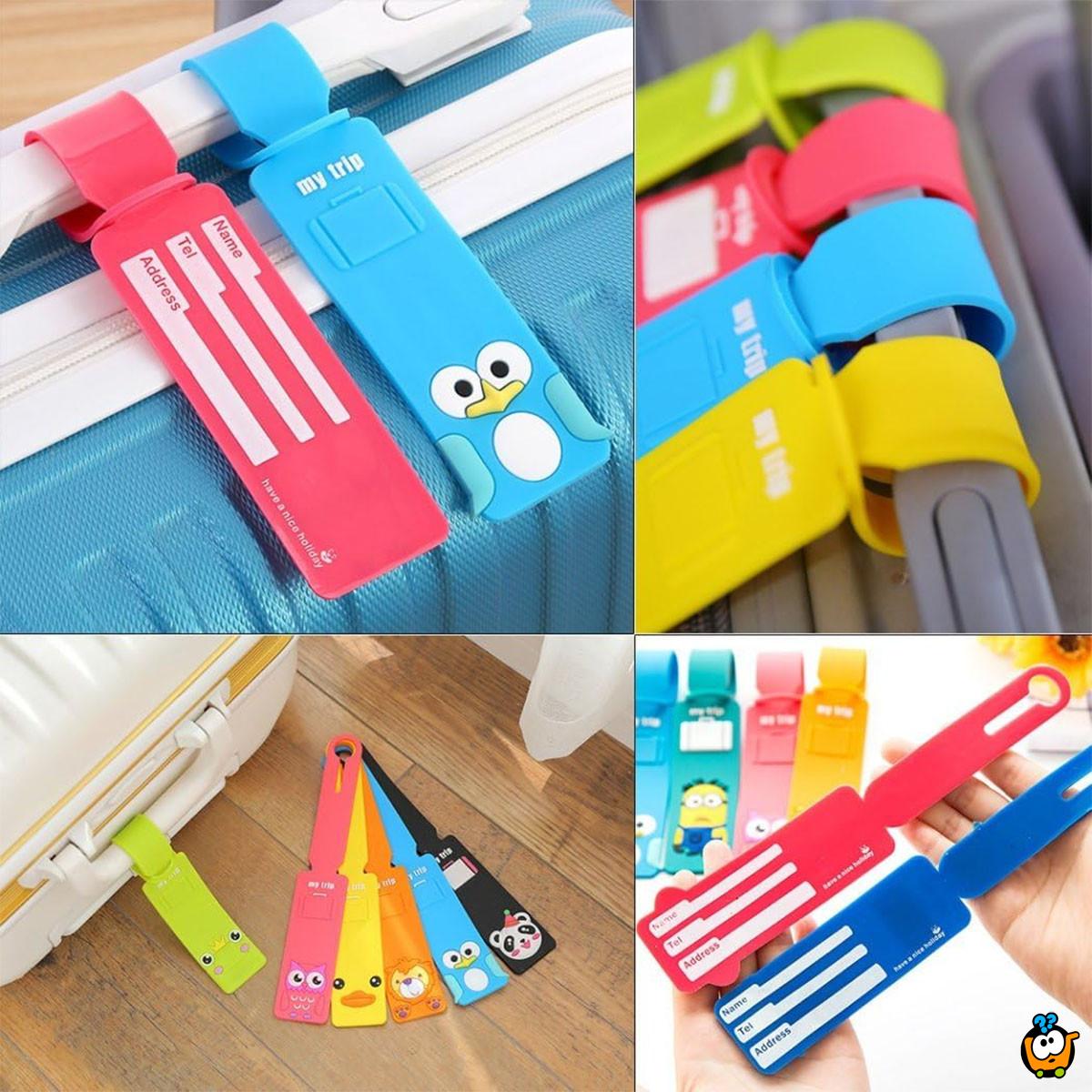 Luggage tag - Kartice za obeležavanje prtljaga u veselim dezenima