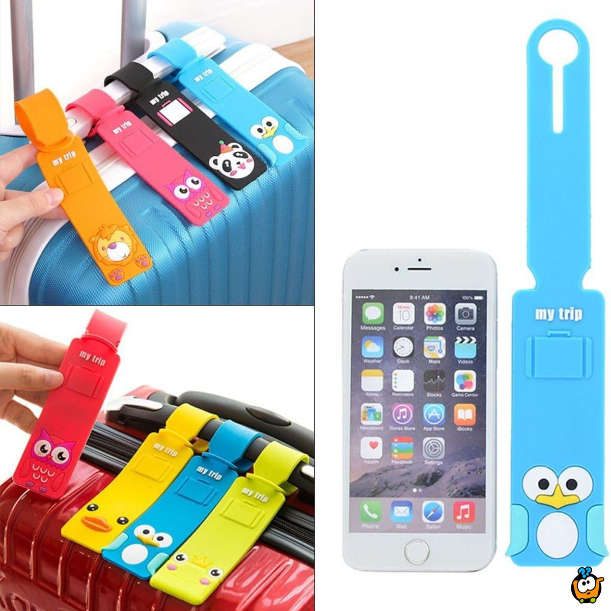 Luggage tag - Kartice za obeležavanje prtljaga u veselim dezenima