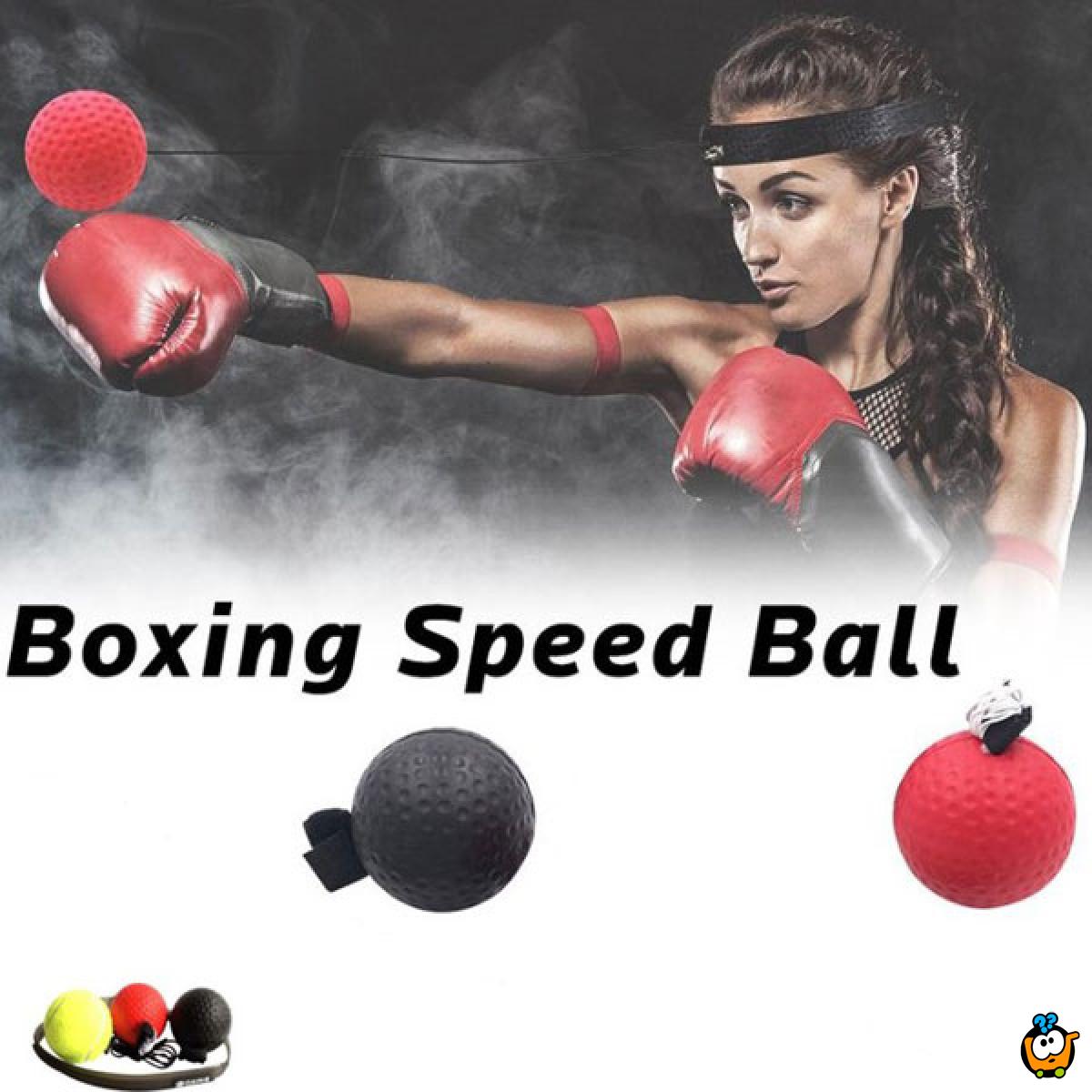 Boxing reacting ball - Loptica za boks, trening, kondiciju 