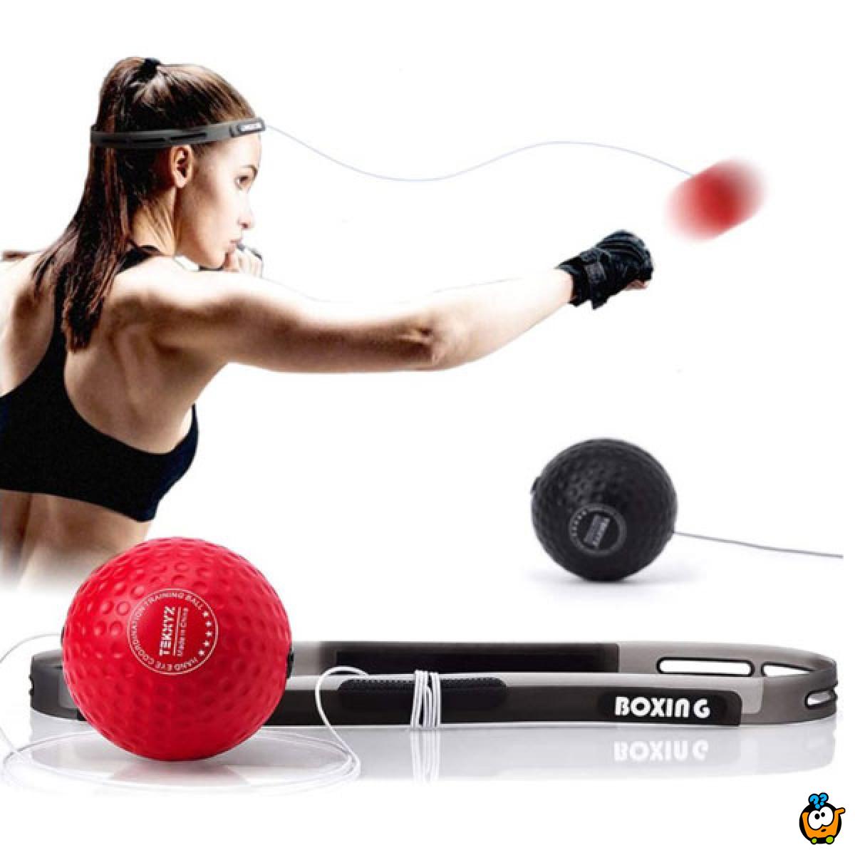 Boxing reacting ball -  Boks set za trening i kondiciju 