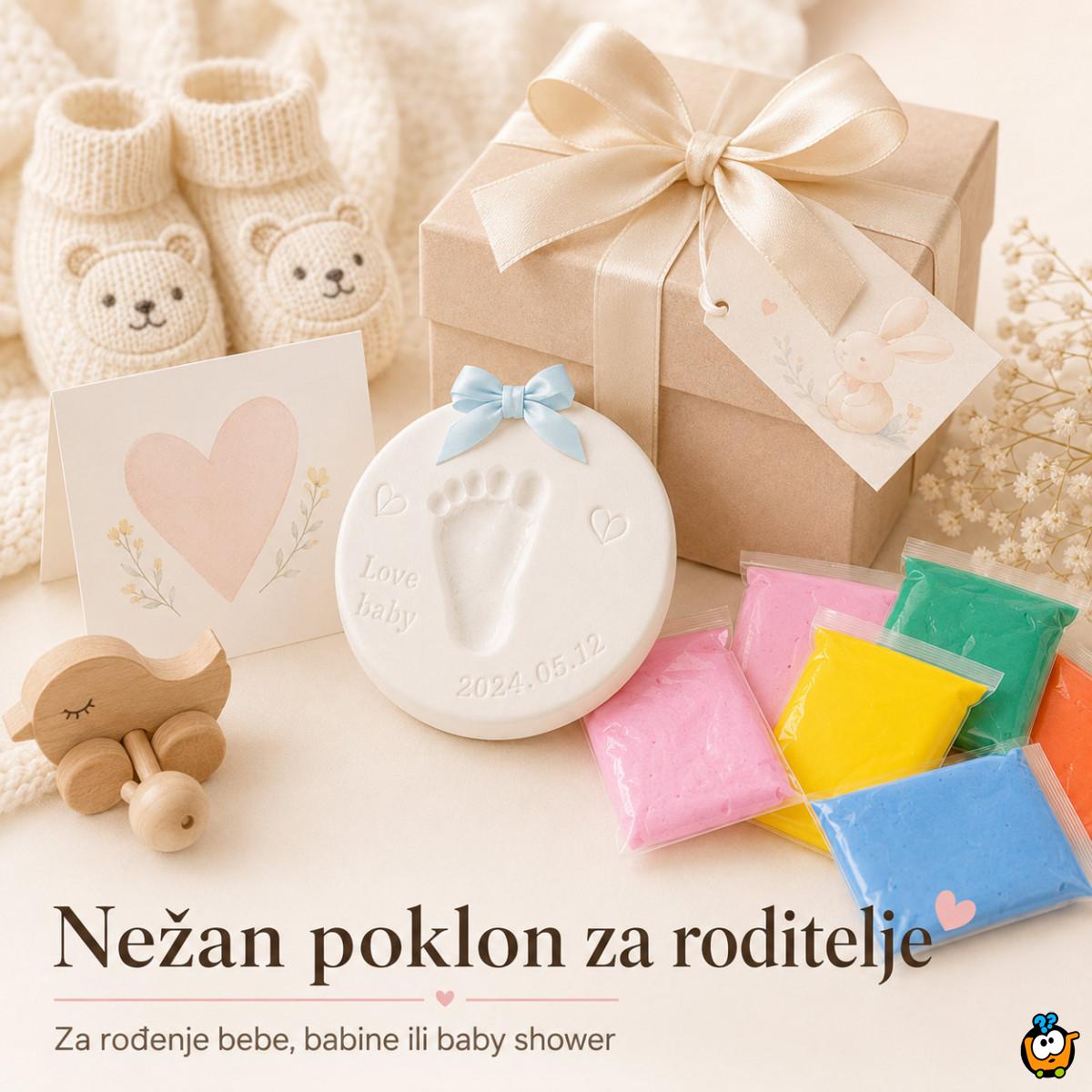 Penasta masa za otisak bebe – Baby Print uspomena