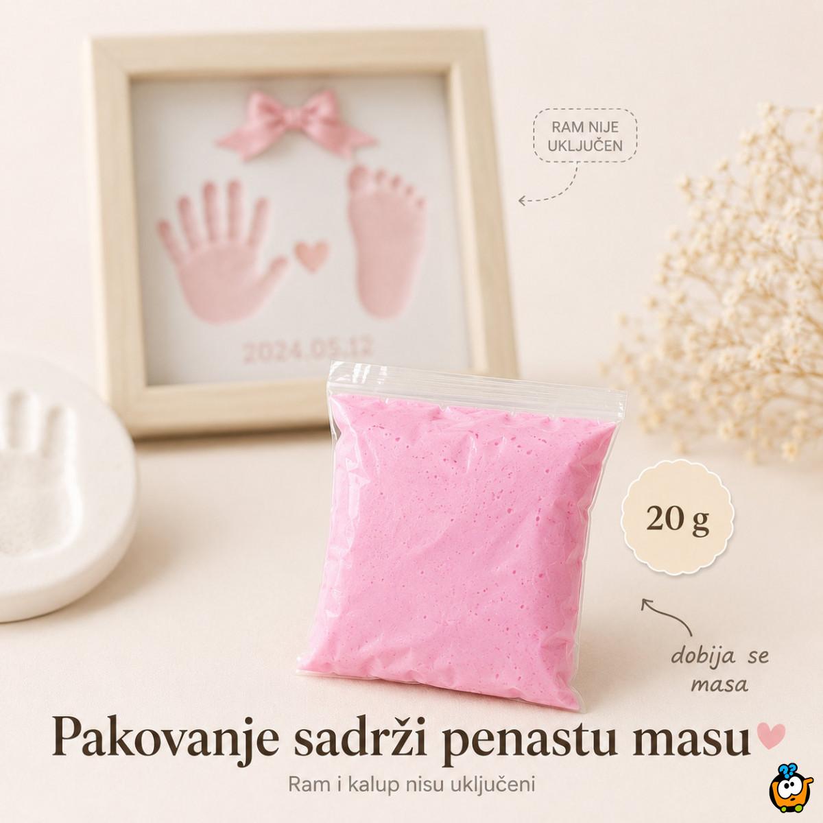 Penasta masa za otisak bebe – Baby Print uspomena