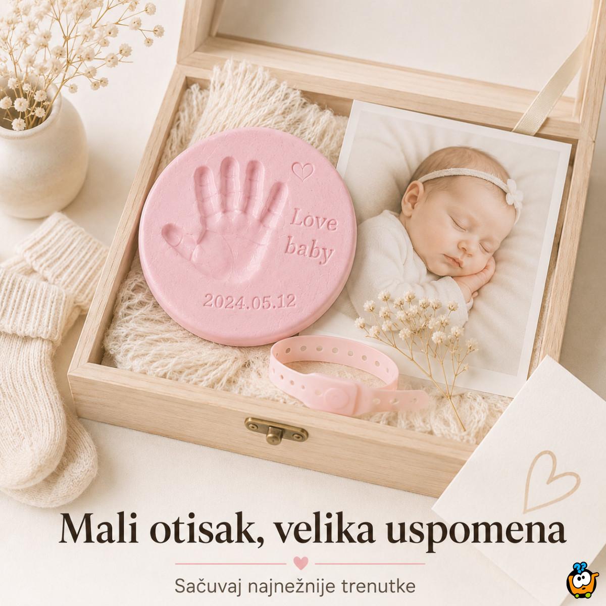 Penasta masa za otisak bebe – Baby Print uspomena