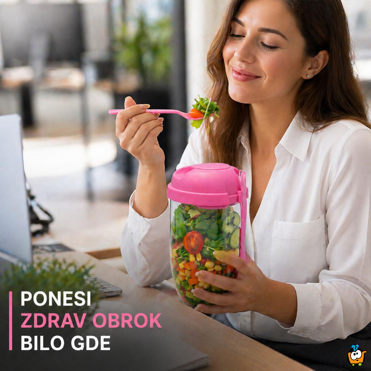 Salad Cup - Ponesi zdrav obrok bilo gde – bez prosipanja i muke