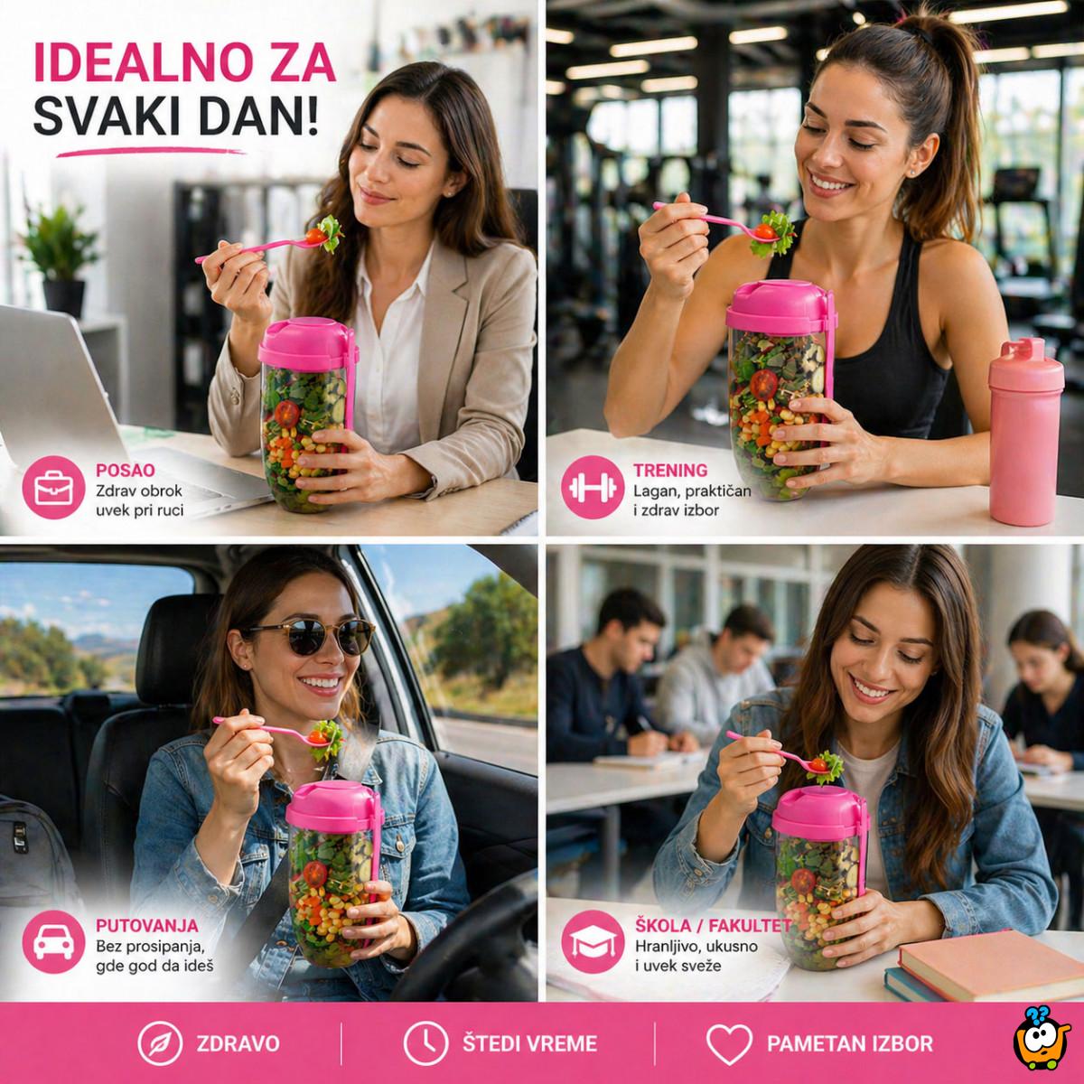 Salad Cup - Ponesi zdrav obrok bilo gde – bez prosipanja i muke