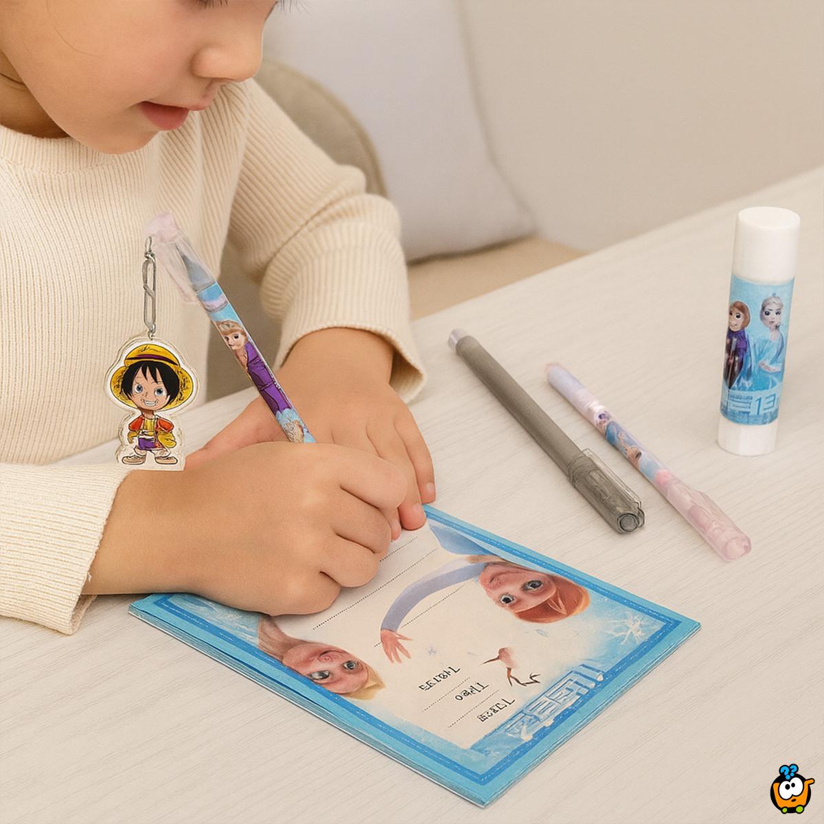 Dečiji set za pisanje - Notes, olovke i lepak