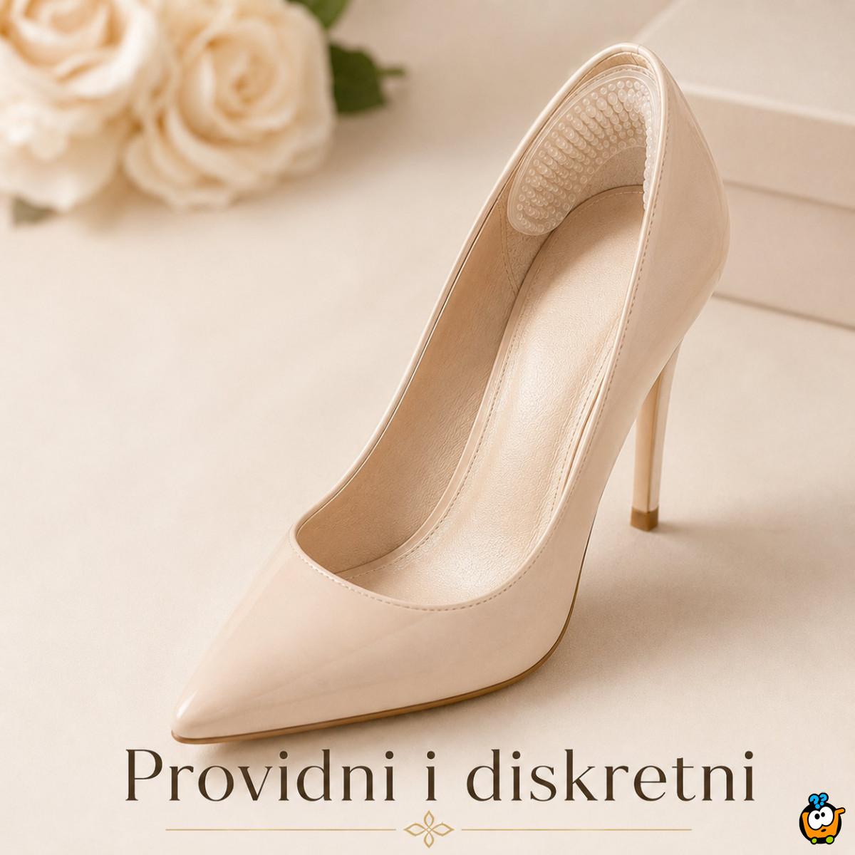 Set 3 para providnih silikonskih uložaka za petu – stabilniji korak bez klizanja