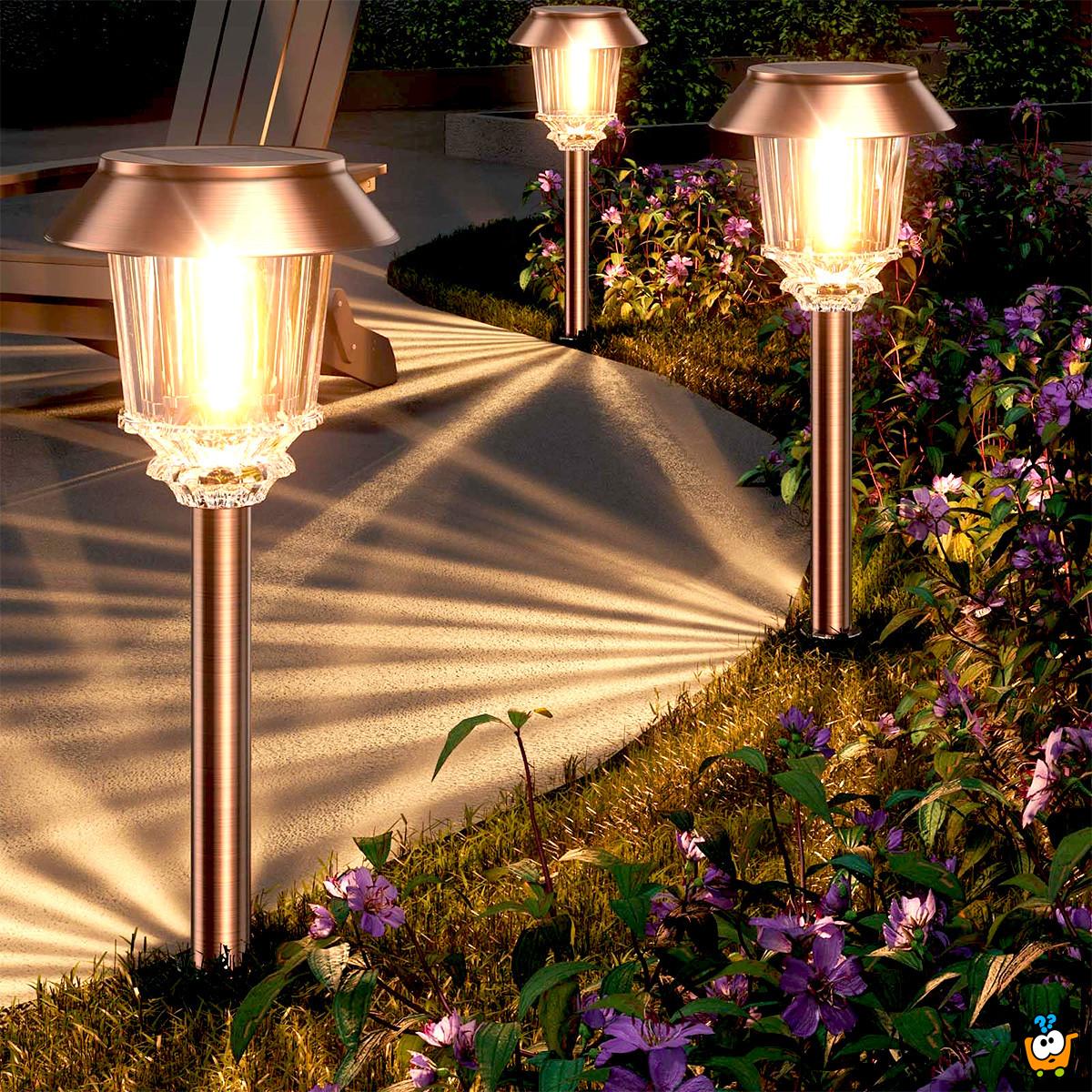 Dvorišna solarna lampa sa jakim zracima