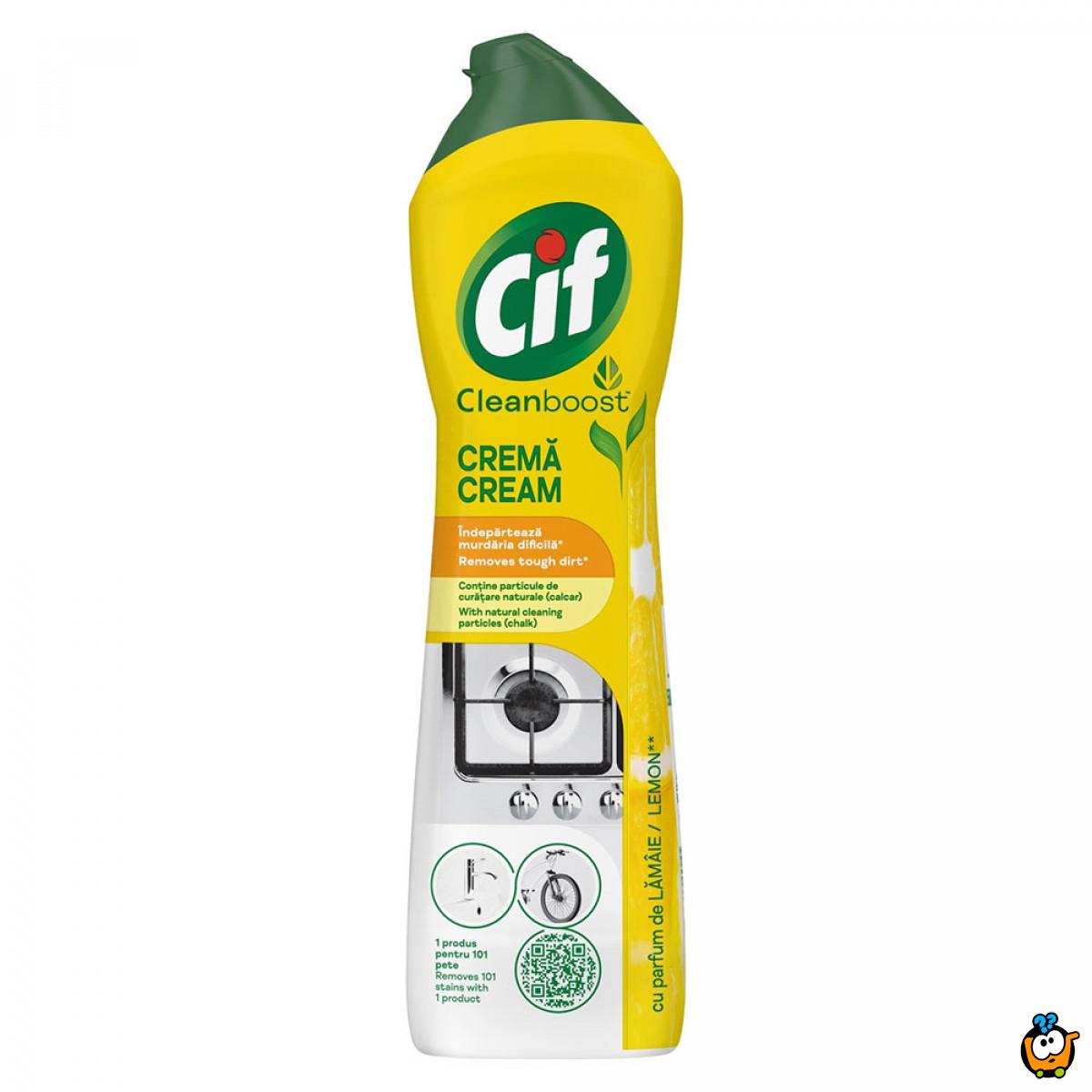 Cif Lemon - abrazivno sredstvo za čišćenje 500ml